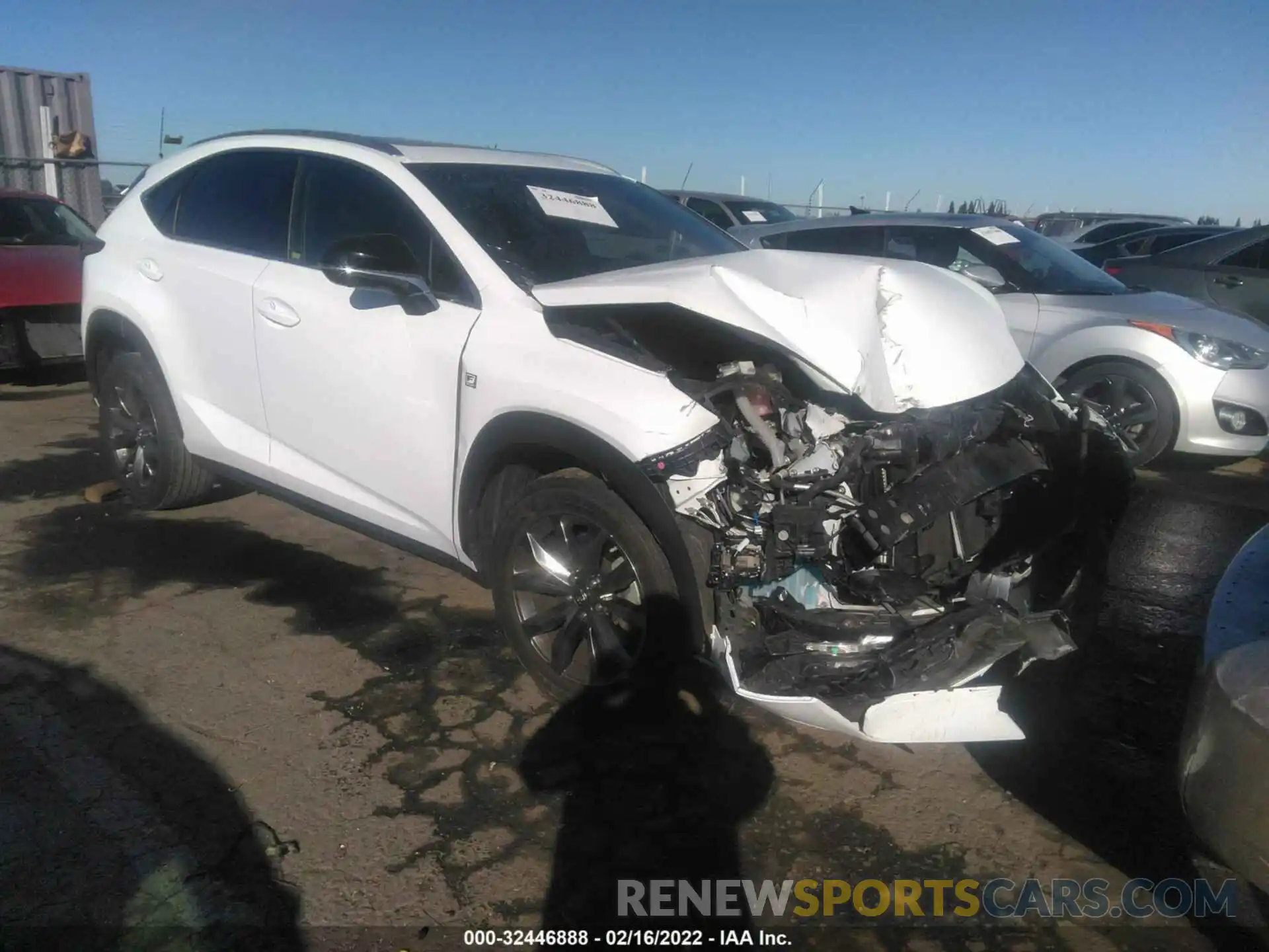 1 Photograph of a damaged car JTJYARBZ1K2131118 LEXUS NX 2019