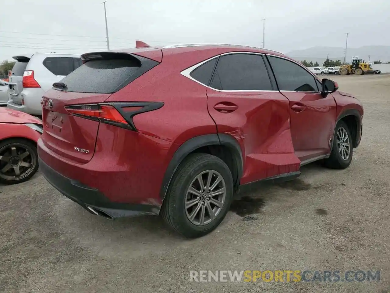 3 Photograph of a damaged car JTJYARBZ1K2135573 LEXUS NX 2019