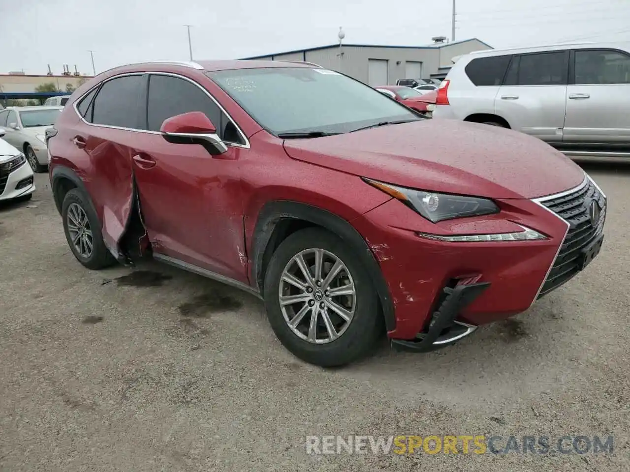 4 Photograph of a damaged car JTJYARBZ1K2135573 LEXUS NX 2019