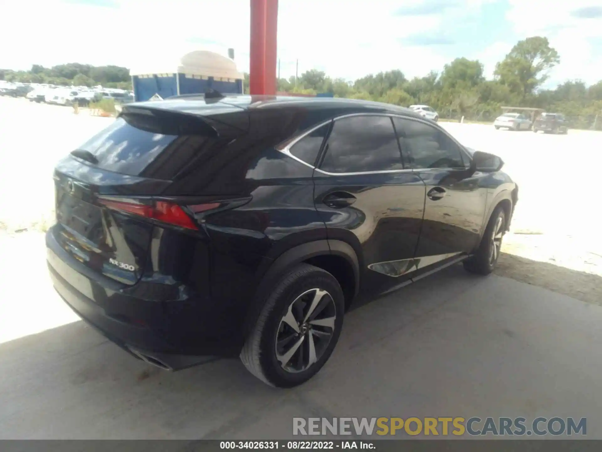 4 Фотография поврежденного автомобиля JTJYARBZ1K2136786 LEXUS NX 2019