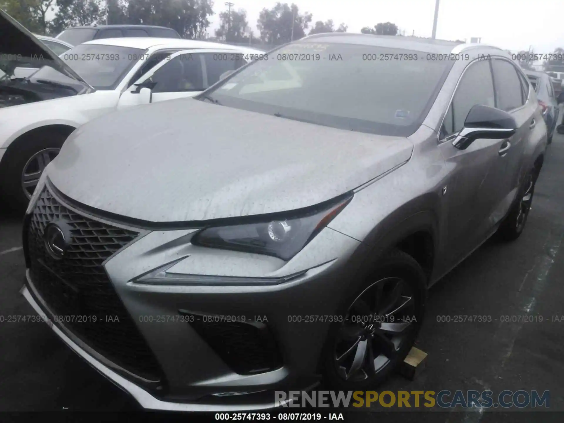 2 Photograph of a damaged car JTJYARBZ1K2138750 LEXUS NX 2019