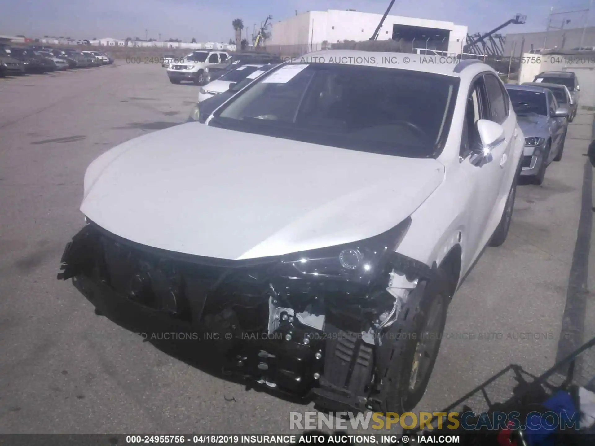 2 Photograph of a damaged car JTJYARBZ1K2140028 LEXUS NX 2019