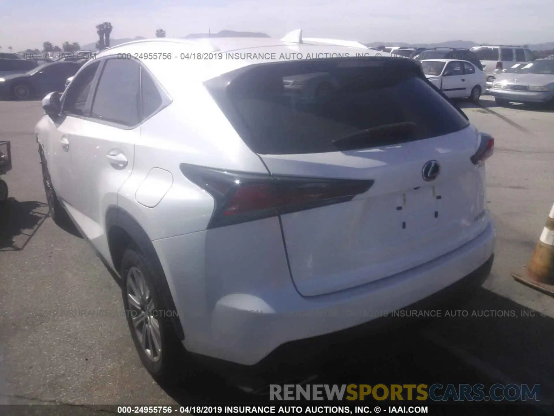 3 Photograph of a damaged car JTJYARBZ1K2140028 LEXUS NX 2019