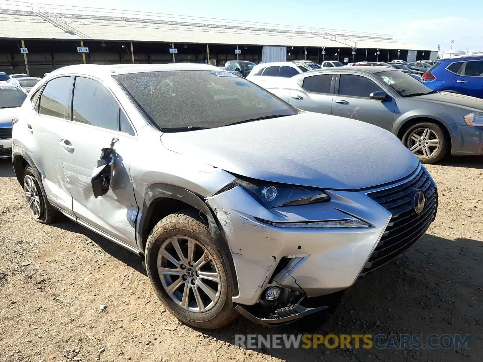 1 Фотография поврежденного автомобиля JTJYARBZ1K2140739 LEXUS NX 2019