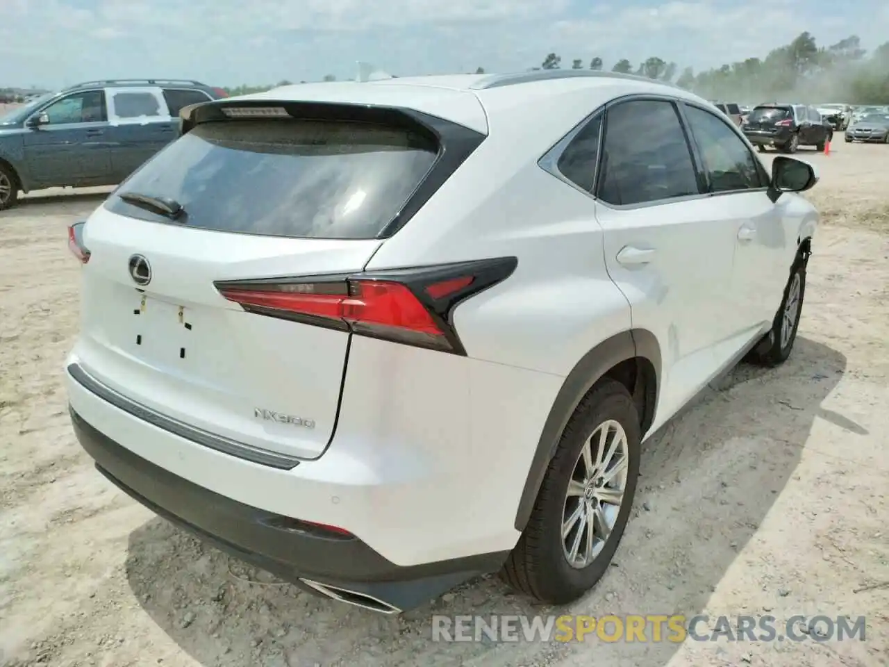 4 Фотография поврежденного автомобиля JTJYARBZ1K2142054 LEXUS NX 2019