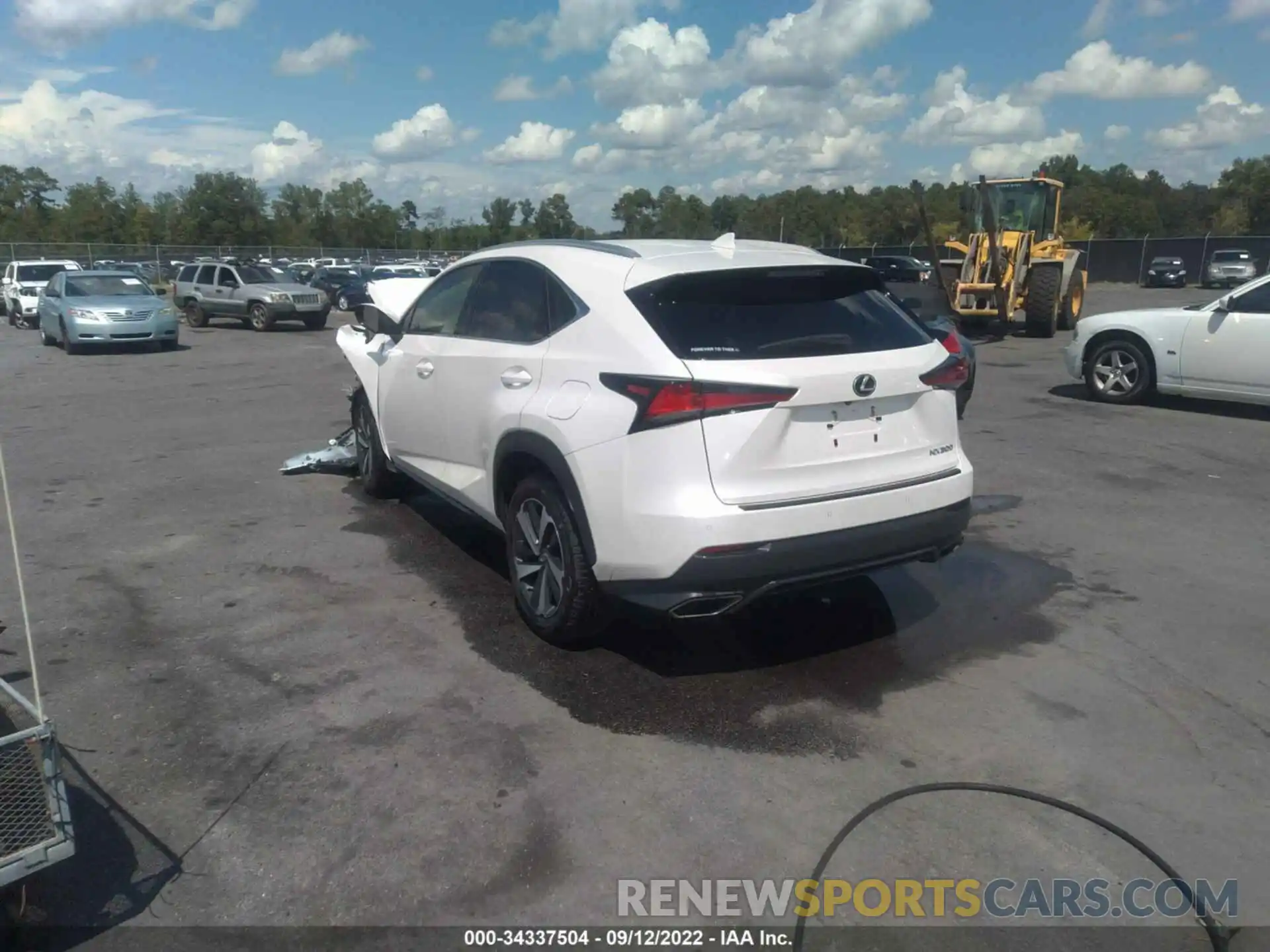 3 Photograph of a damaged car JTJYARBZ1K2142832 LEXUS NX 2019