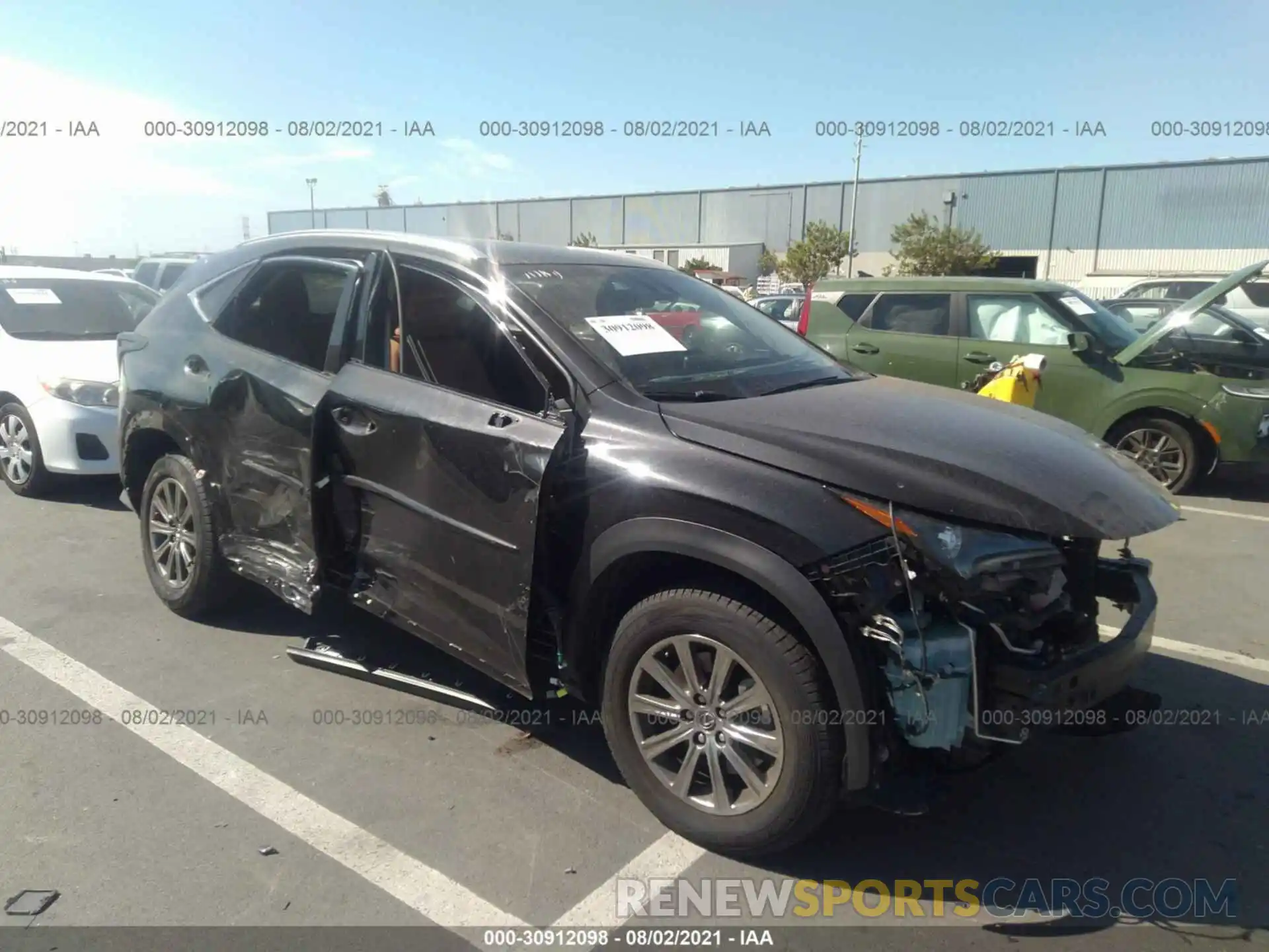 1 Photograph of a damaged car JTJYARBZ1K2144810 LEXUS NX 2019