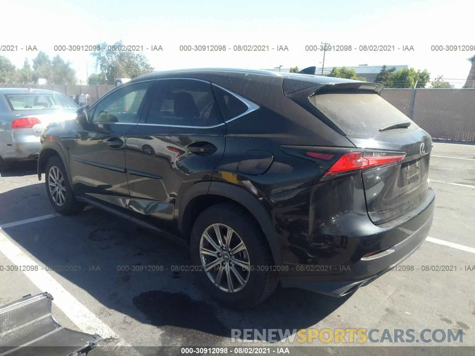 3 Фотография поврежденного автомобиля JTJYARBZ1K2144810 LEXUS NX 2019