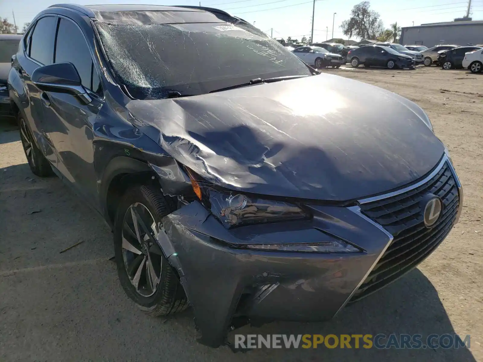 1 Photograph of a damaged car JTJYARBZ1K2145732 LEXUS NX 2019