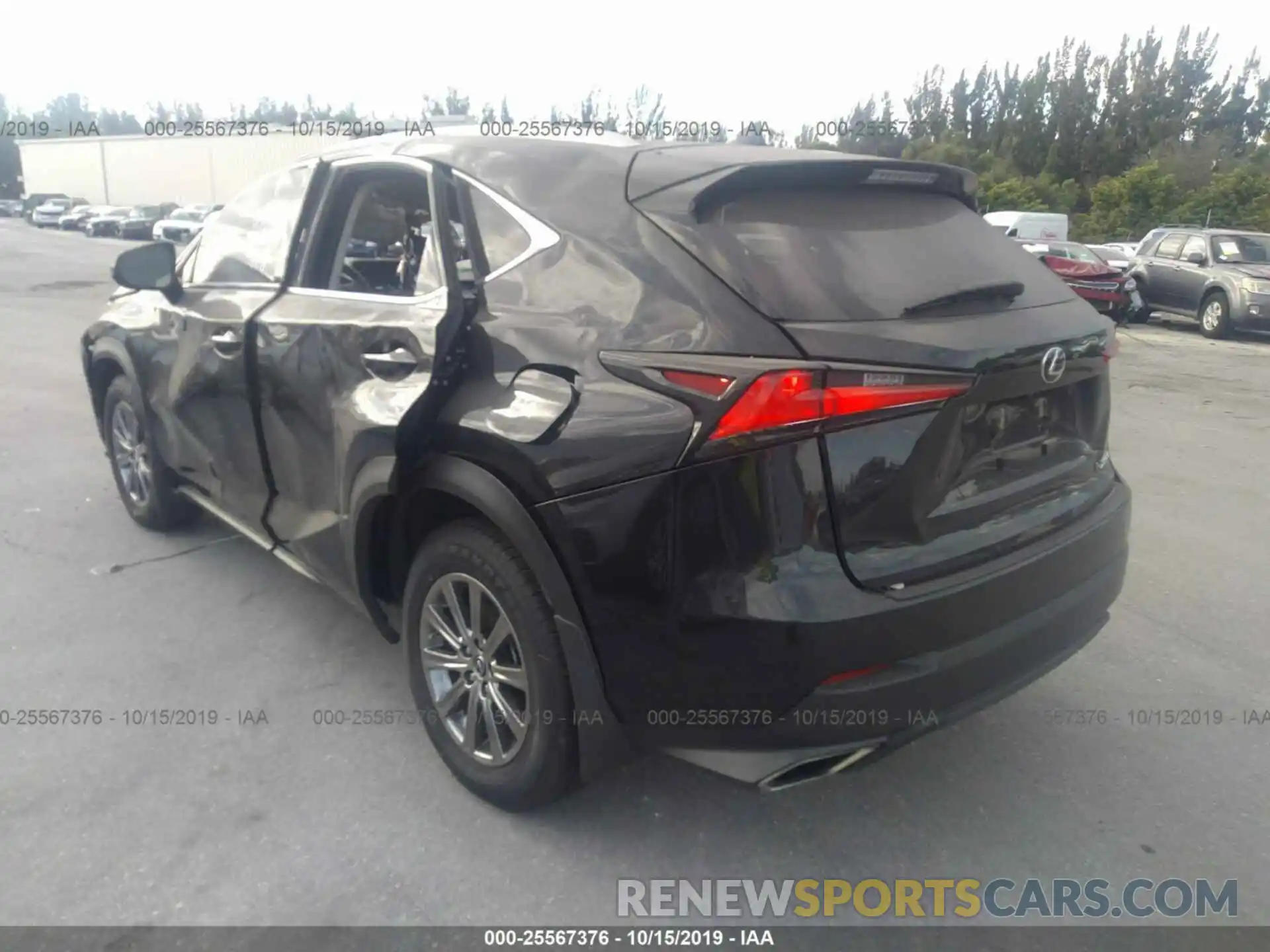 3 Photograph of a damaged car JTJYARBZ1K2148405 LEXUS NX 2019