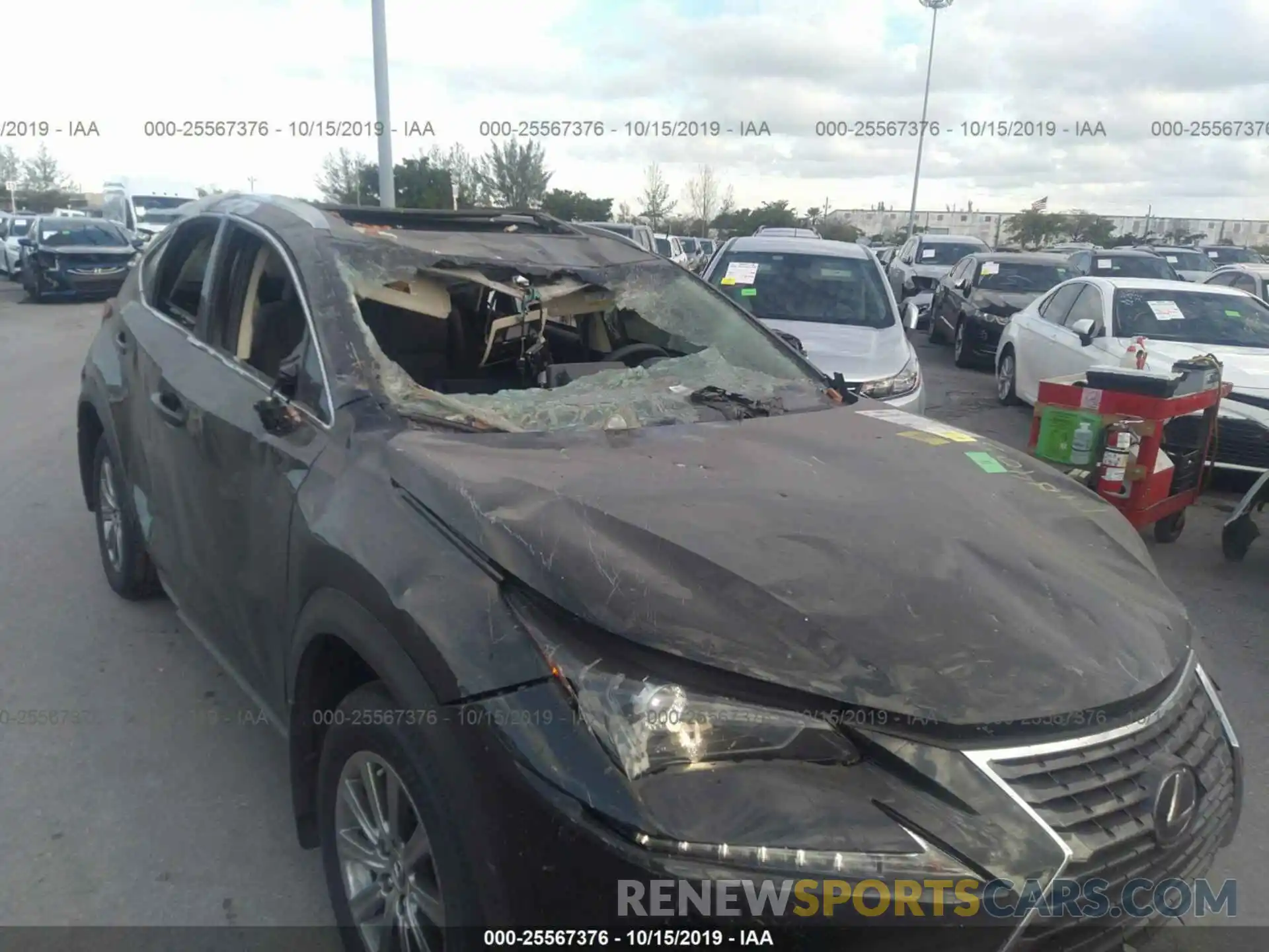 6 Photograph of a damaged car JTJYARBZ1K2148405 LEXUS NX 2019