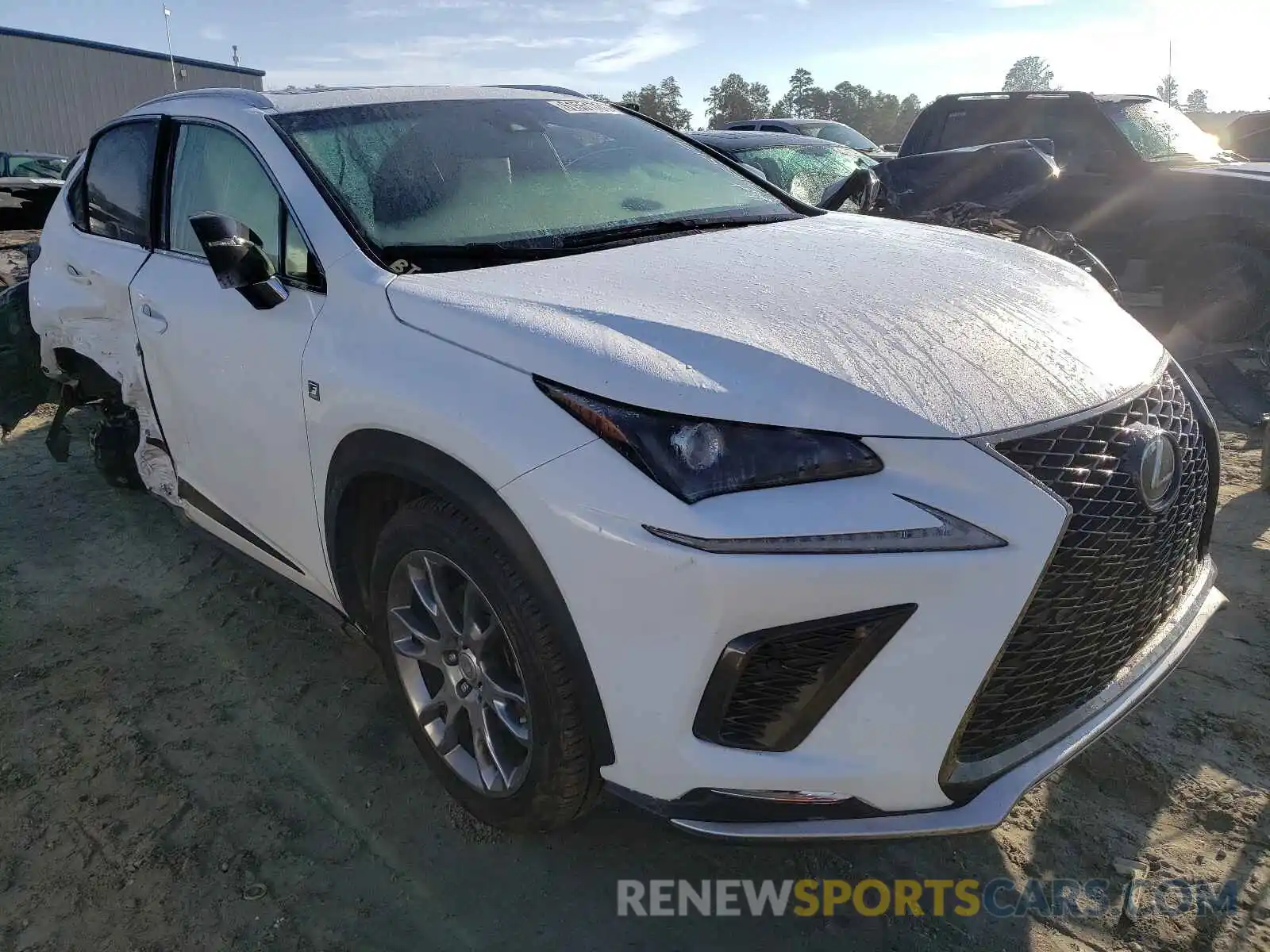 1 Photograph of a damaged car JTJYARBZ1K2149182 LEXUS NX 2019