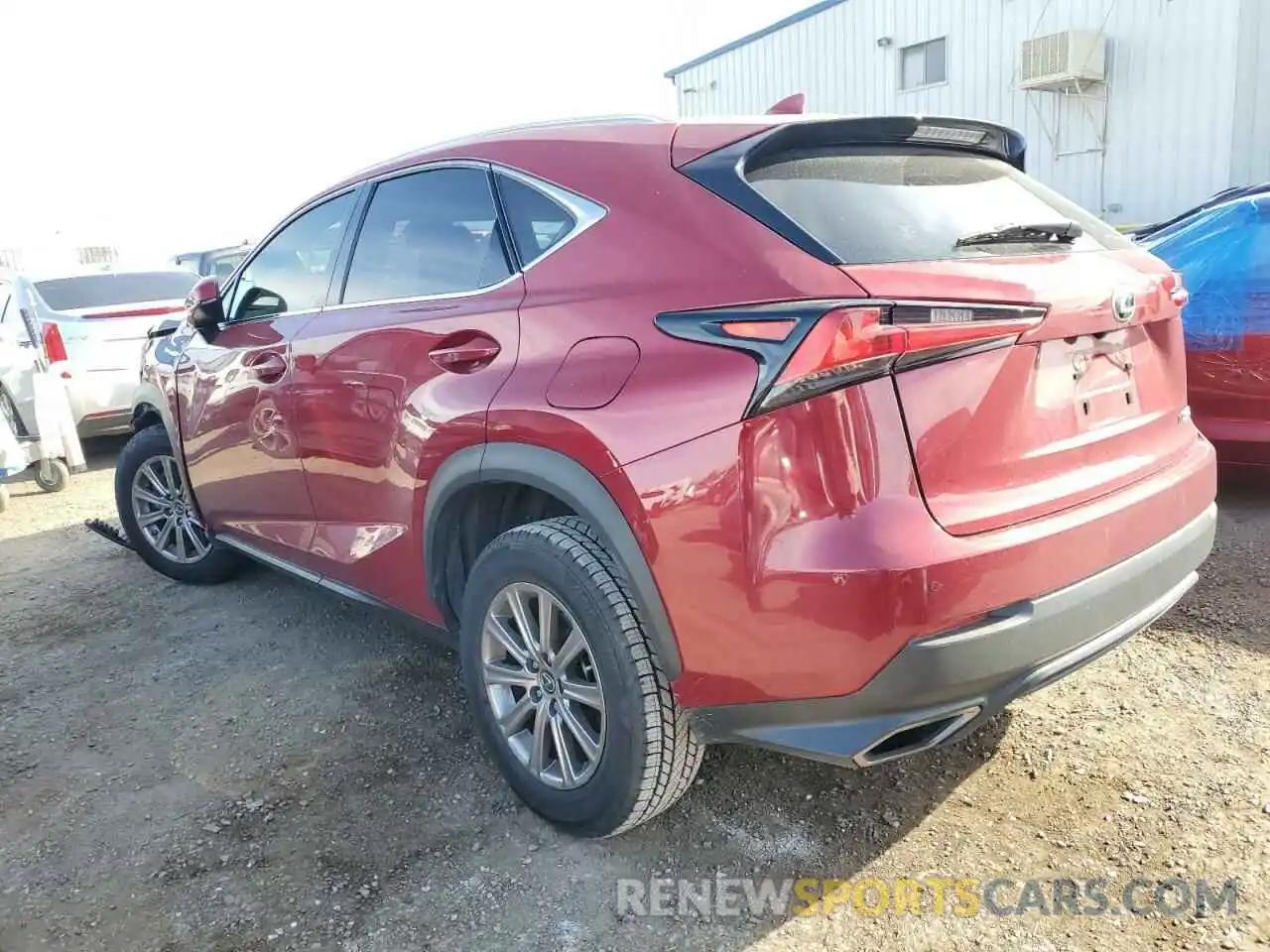 2 Фотография поврежденного автомобиля JTJYARBZ1K2150655 LEXUS NX 2019