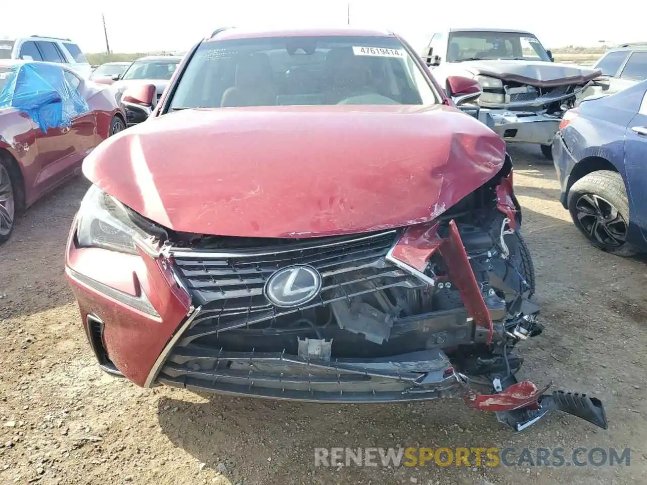 5 Photograph of a damaged car JTJYARBZ1K2150655 LEXUS NX 2019