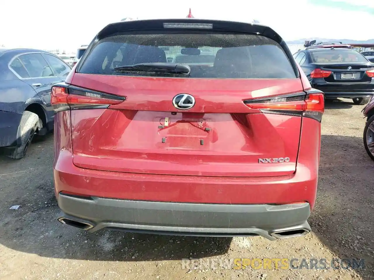 6 Фотография поврежденного автомобиля JTJYARBZ1K2150655 LEXUS NX 2019