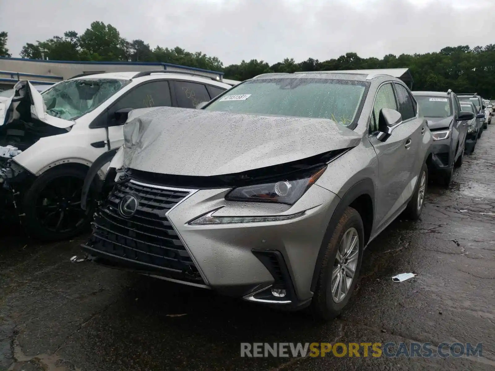 2 Photograph of a damaged car JTJYARBZ1K2151031 LEXUS NX 2019