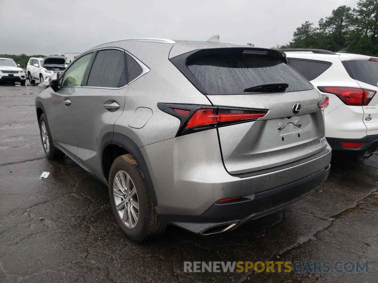 3 Фотография поврежденного автомобиля JTJYARBZ1K2151031 LEXUS NX 2019