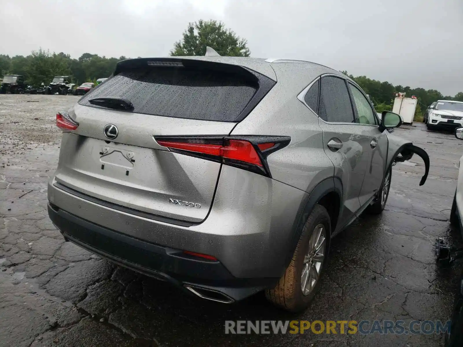 4 Photograph of a damaged car JTJYARBZ1K2151031 LEXUS NX 2019