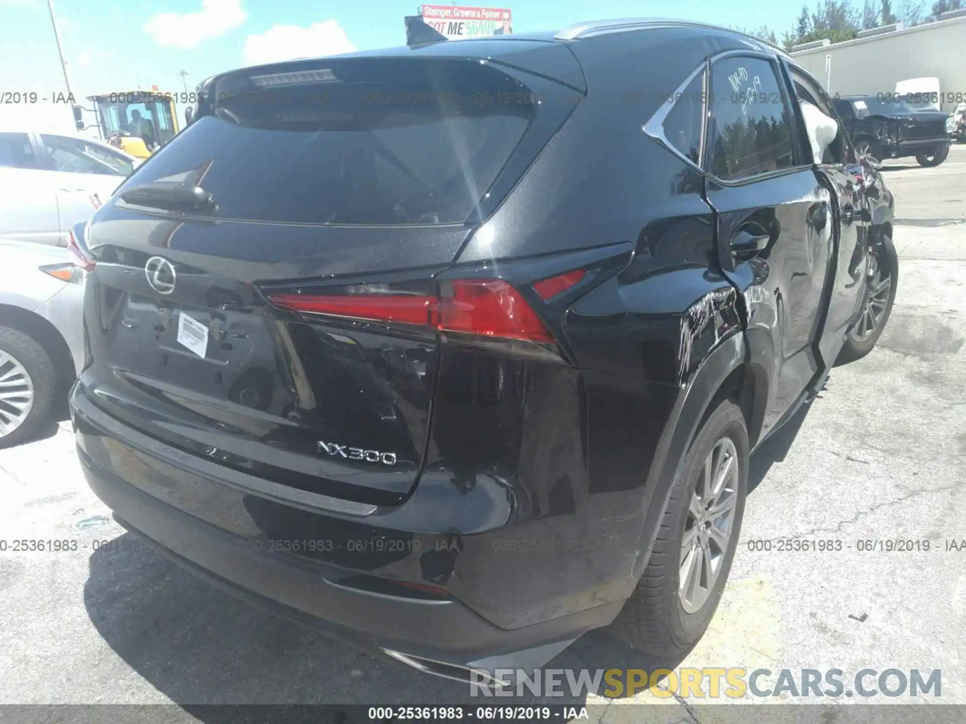 4 Photograph of a damaged car JTJYARBZ1K2151658 LEXUS NX 2019