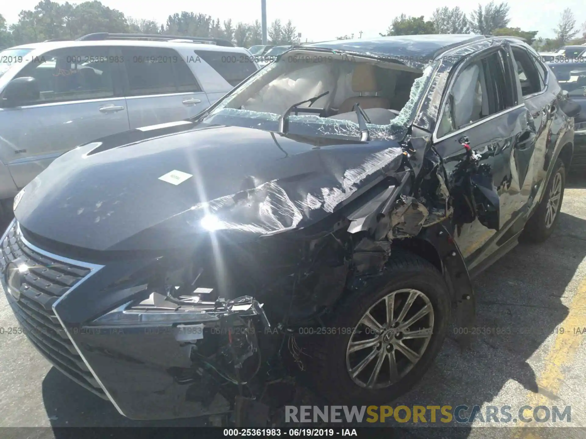 6 Photograph of a damaged car JTJYARBZ1K2151658 LEXUS NX 2019