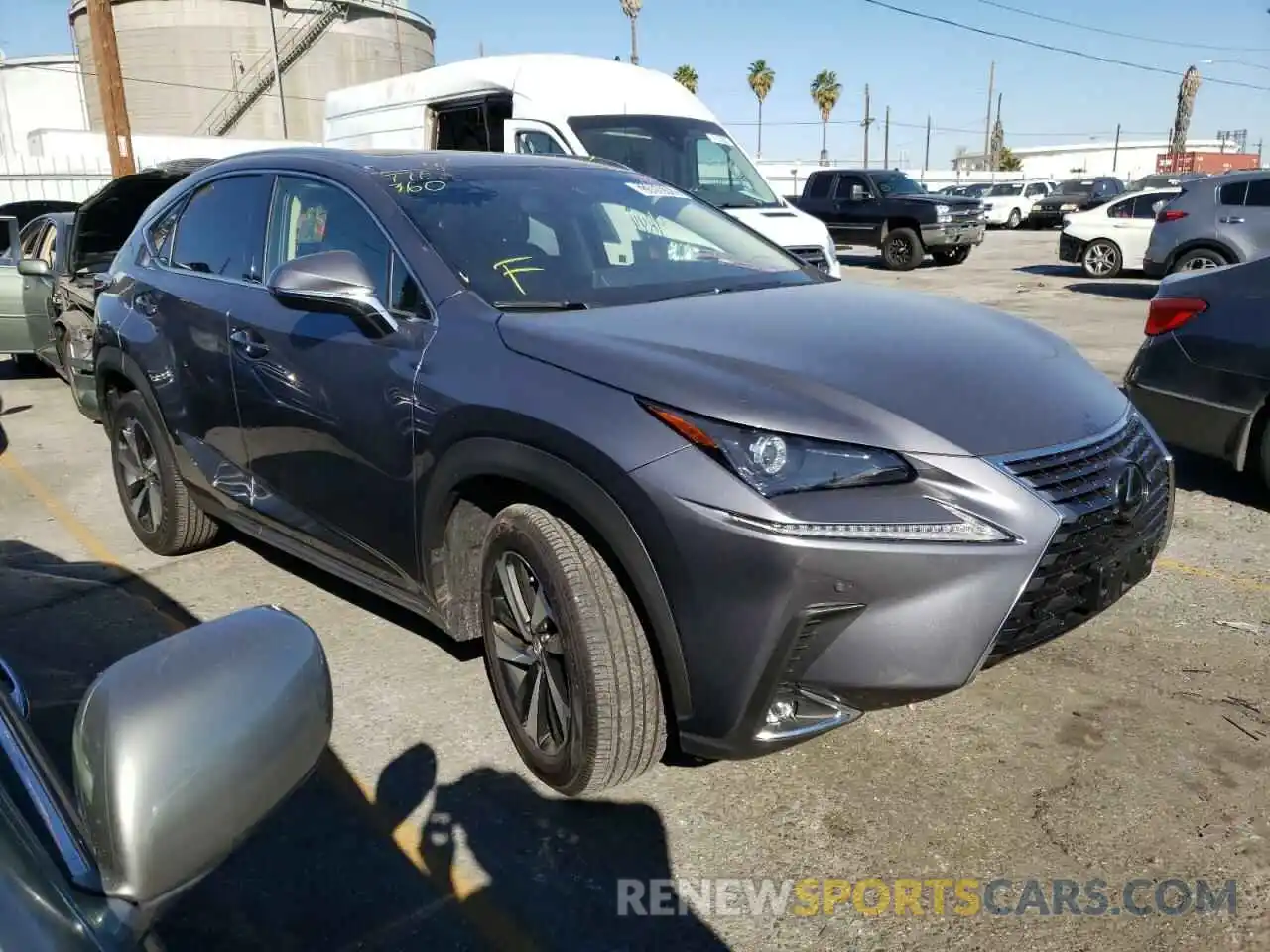 1 Photograph of a damaged car JTJYARBZ1K2152289 LEXUS NX 2019