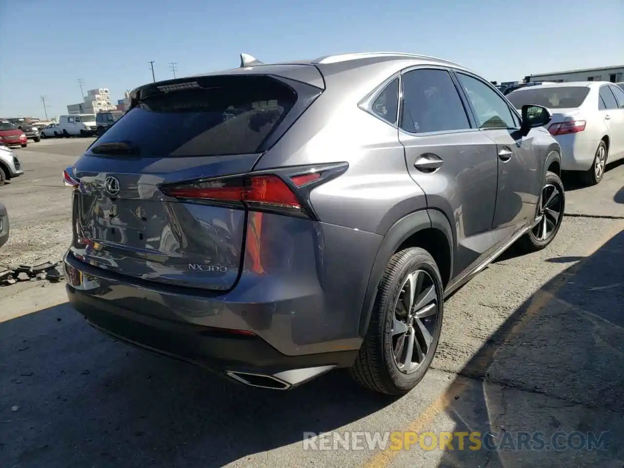 4 Фотография поврежденного автомобиля JTJYARBZ1K2152289 LEXUS NX 2019