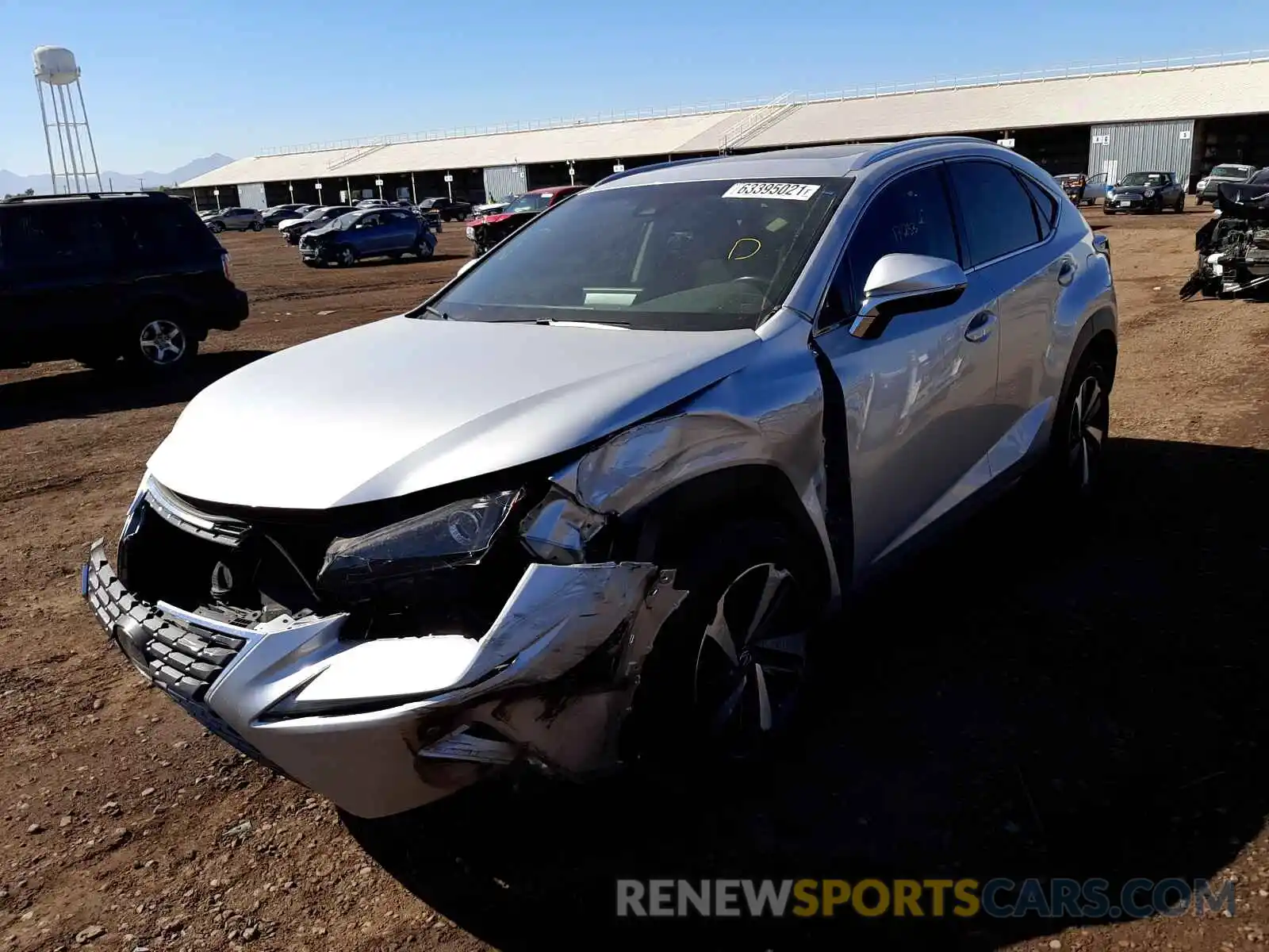 2 Photograph of a damaged car JTJYARBZ1K2152356 LEXUS NX 2019