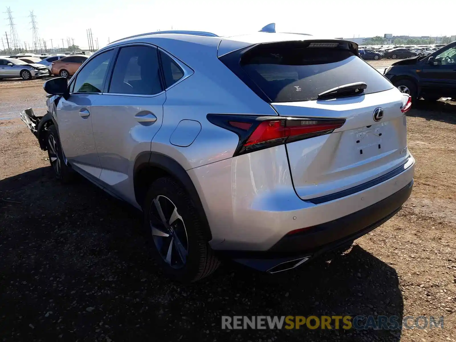 3 Photograph of a damaged car JTJYARBZ1K2152356 LEXUS NX 2019