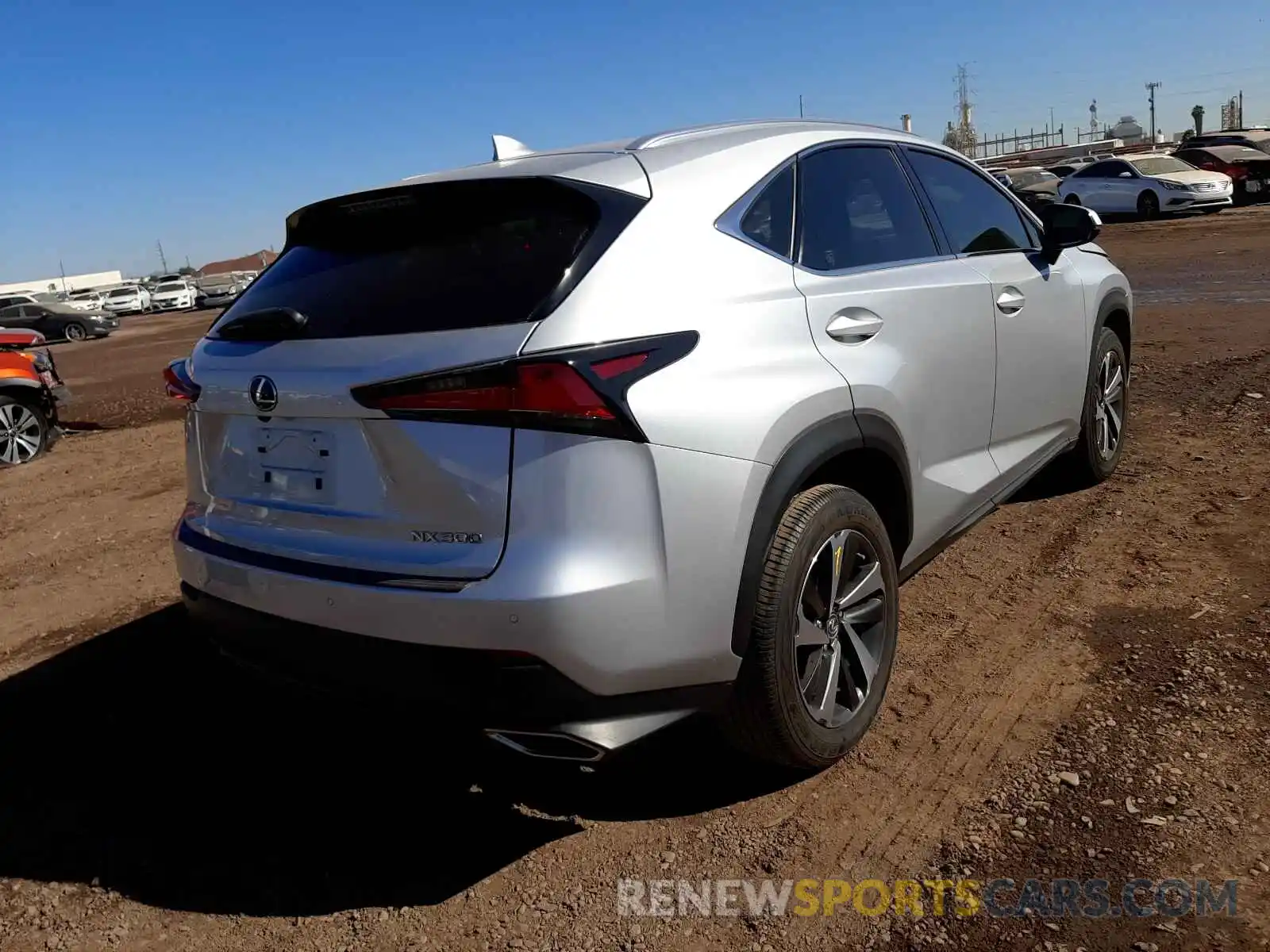 4 Photograph of a damaged car JTJYARBZ1K2152356 LEXUS NX 2019