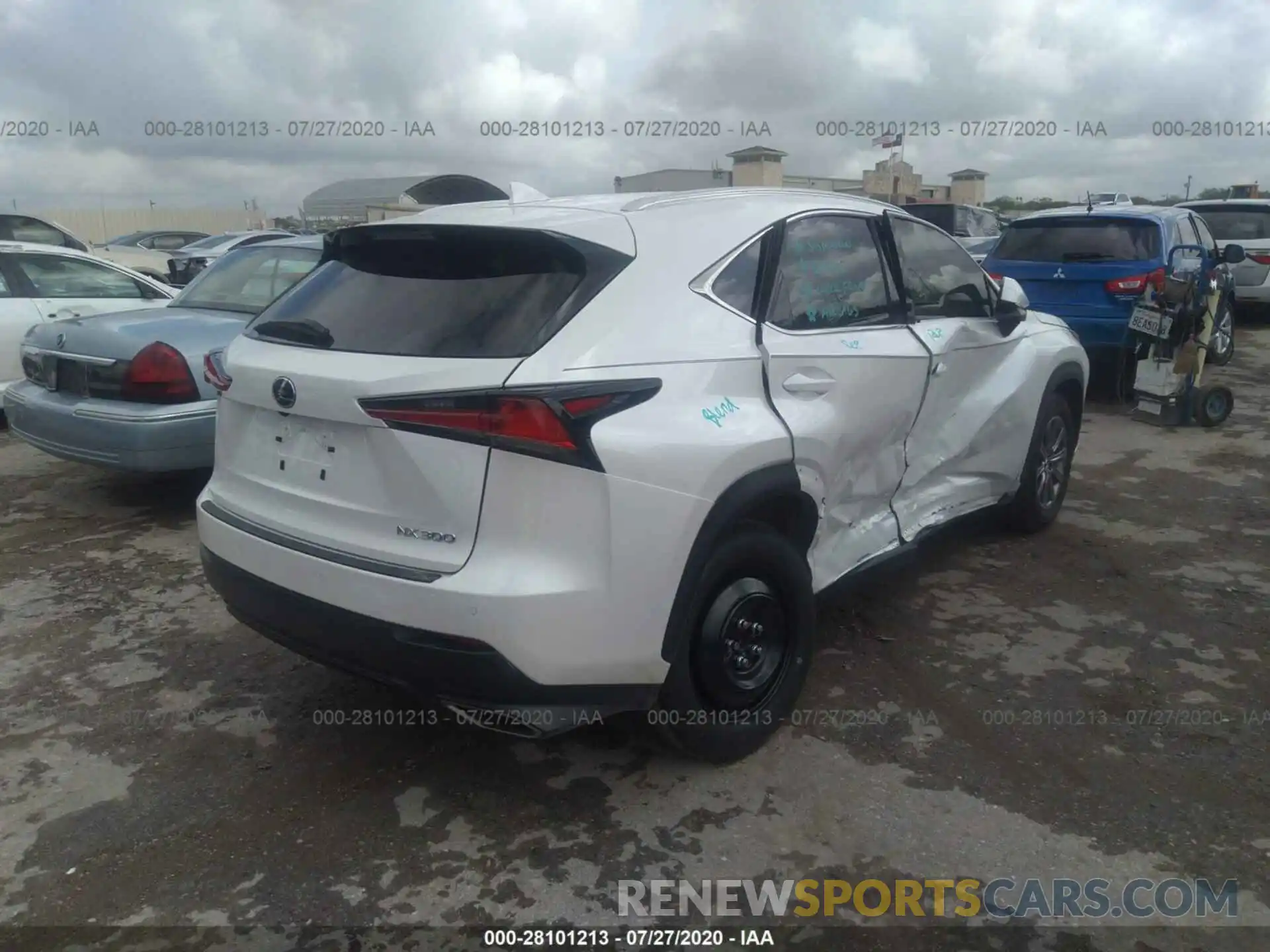 4 Photograph of a damaged car JTJYARBZ1K2154253 LEXUS NX 2019