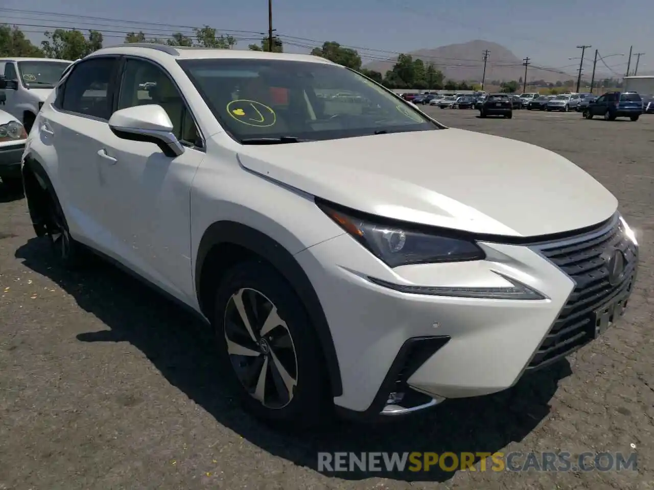 1 Photograph of a damaged car JTJYARBZ2K2118197 LEXUS NX 2019