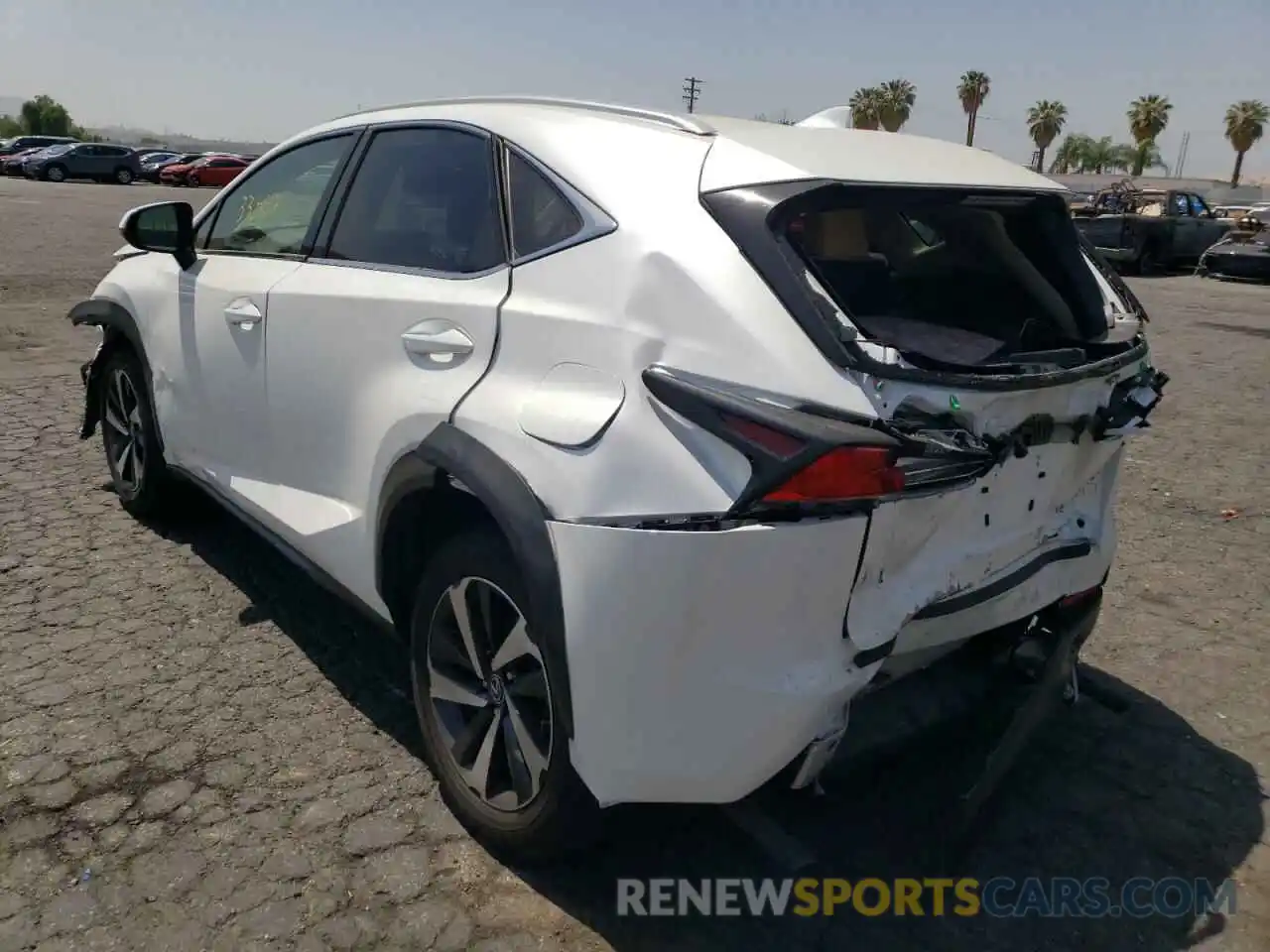 3 Photograph of a damaged car JTJYARBZ2K2118197 LEXUS NX 2019