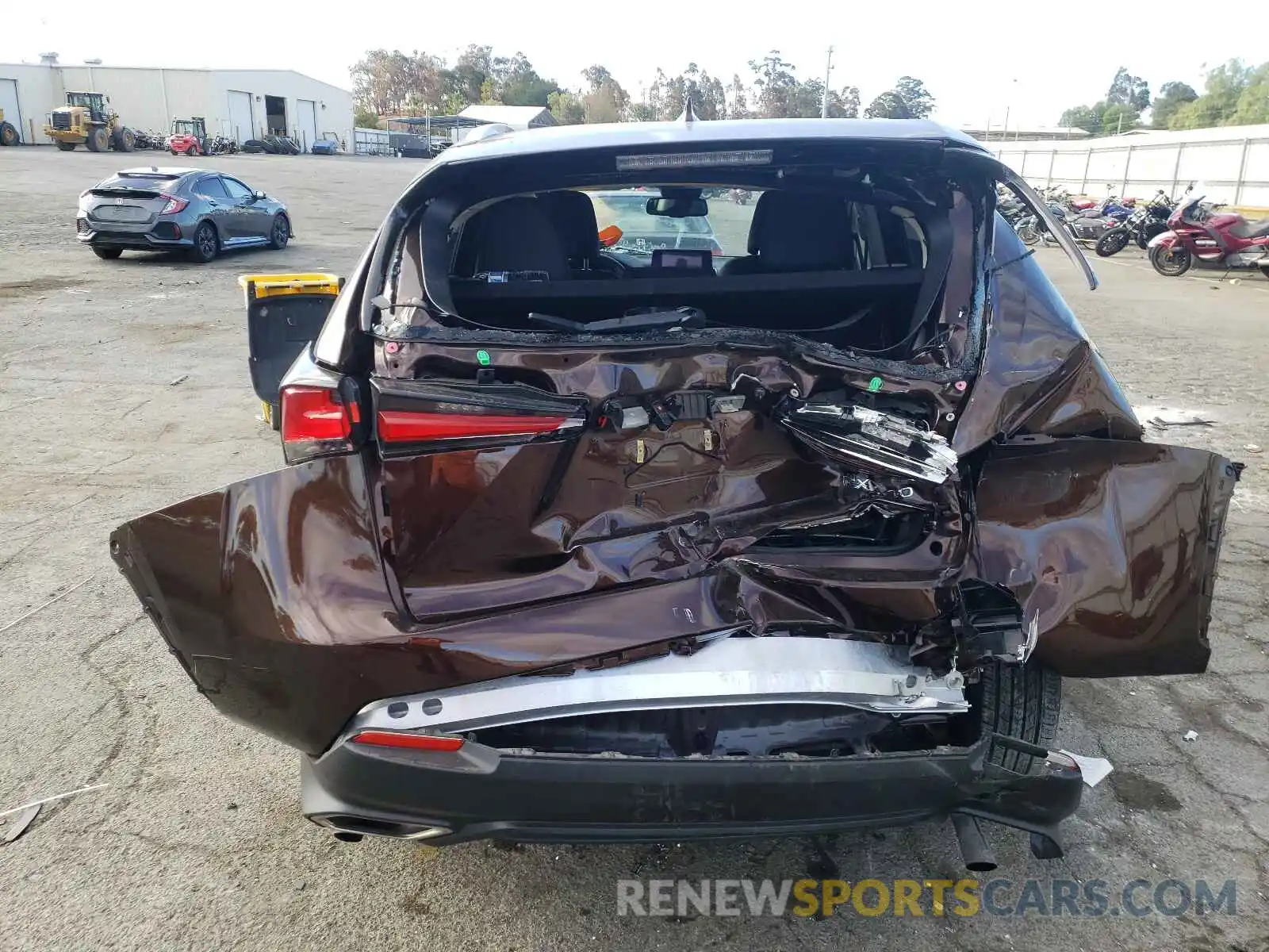 9 Photograph of a damaged car JTJYARBZ2K2121651 LEXUS NX 2019