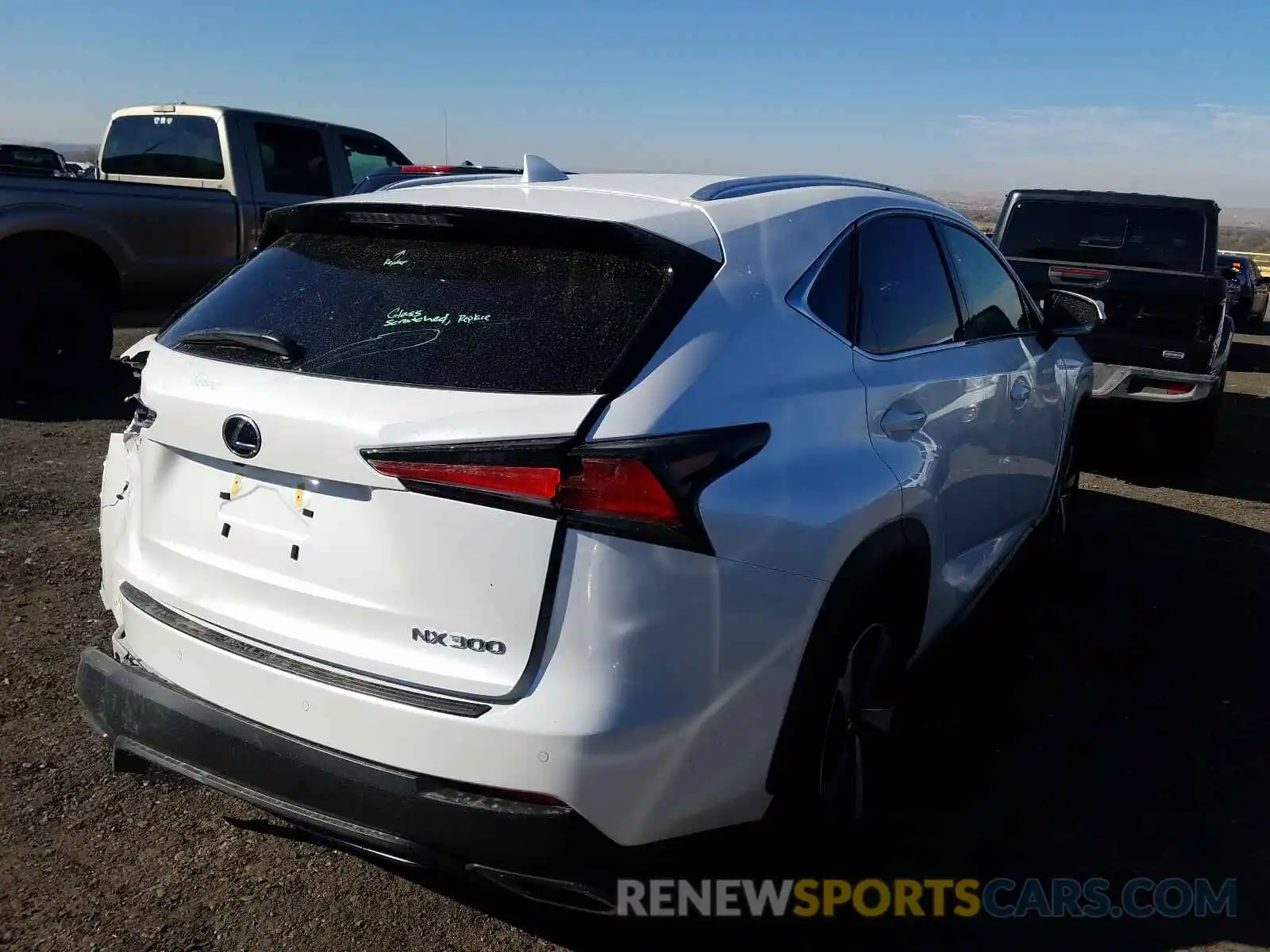 4 Photograph of a damaged car JTJYARBZ2K2122718 LEXUS NX 2019