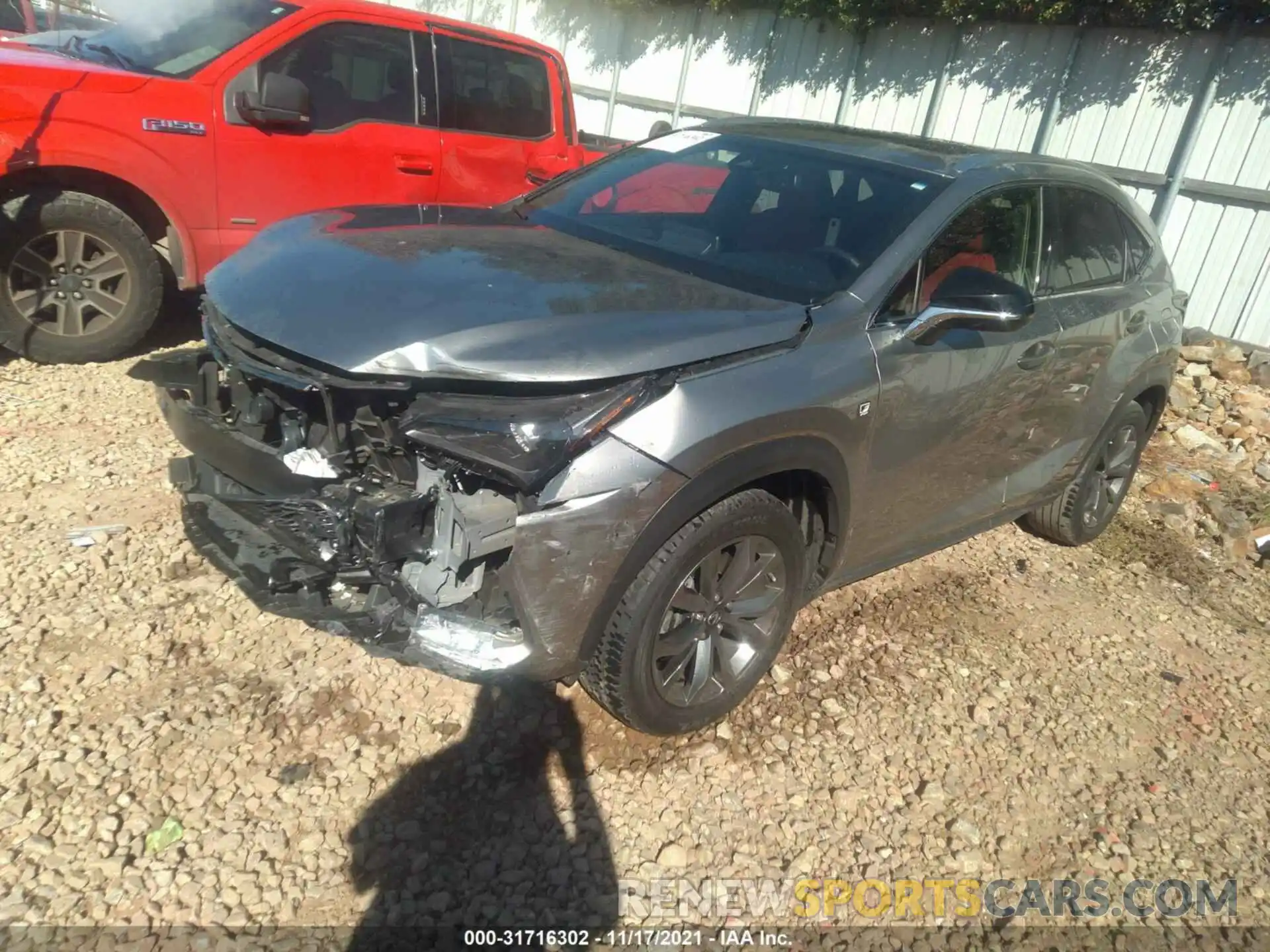 2 Photograph of a damaged car JTJYARBZ2K2128440 LEXUS NX 2019