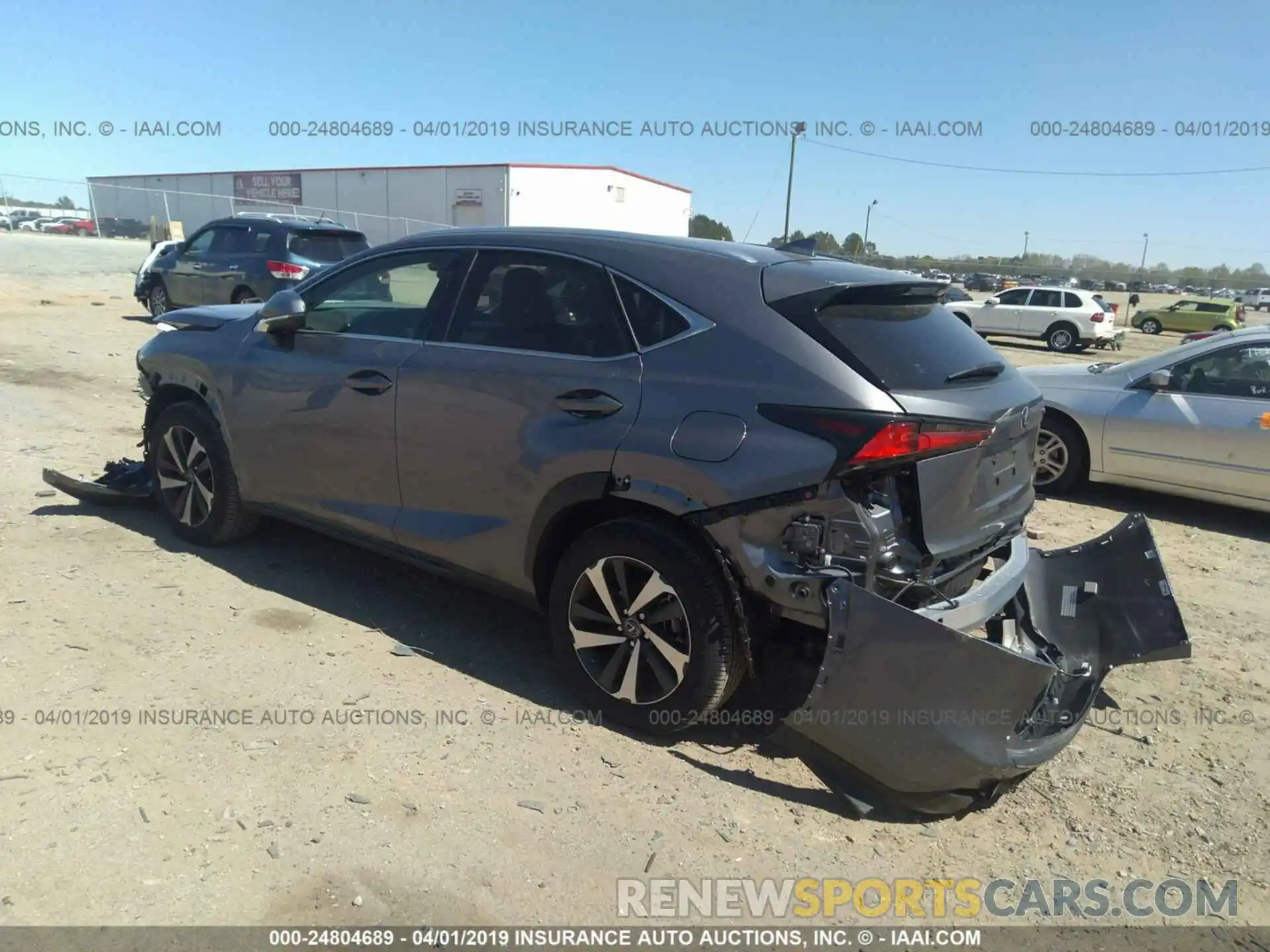 3 Photograph of a damaged car JTJYARBZ2K2129216 LEXUS NX 2019