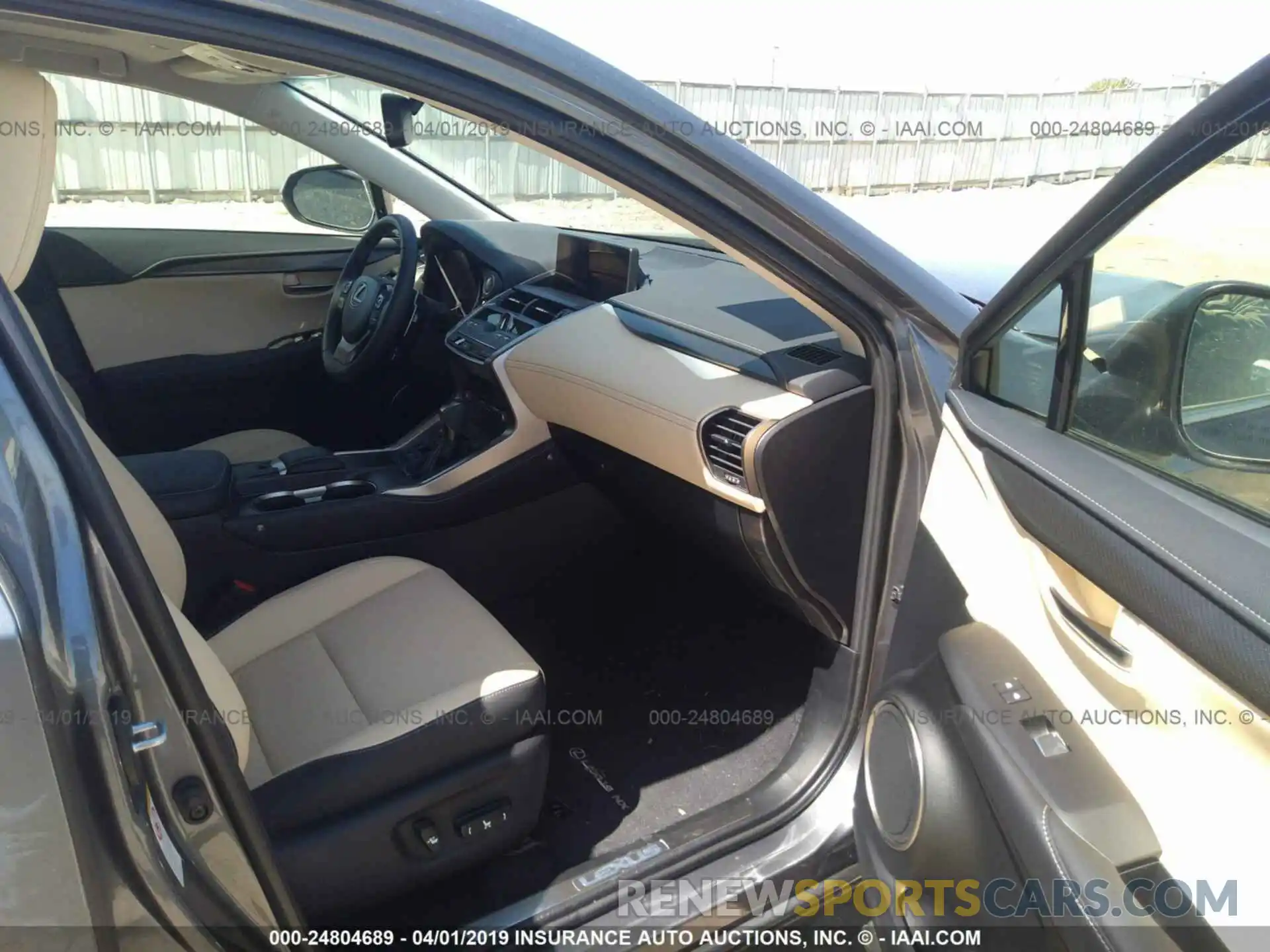 5 Photograph of a damaged car JTJYARBZ2K2129216 LEXUS NX 2019