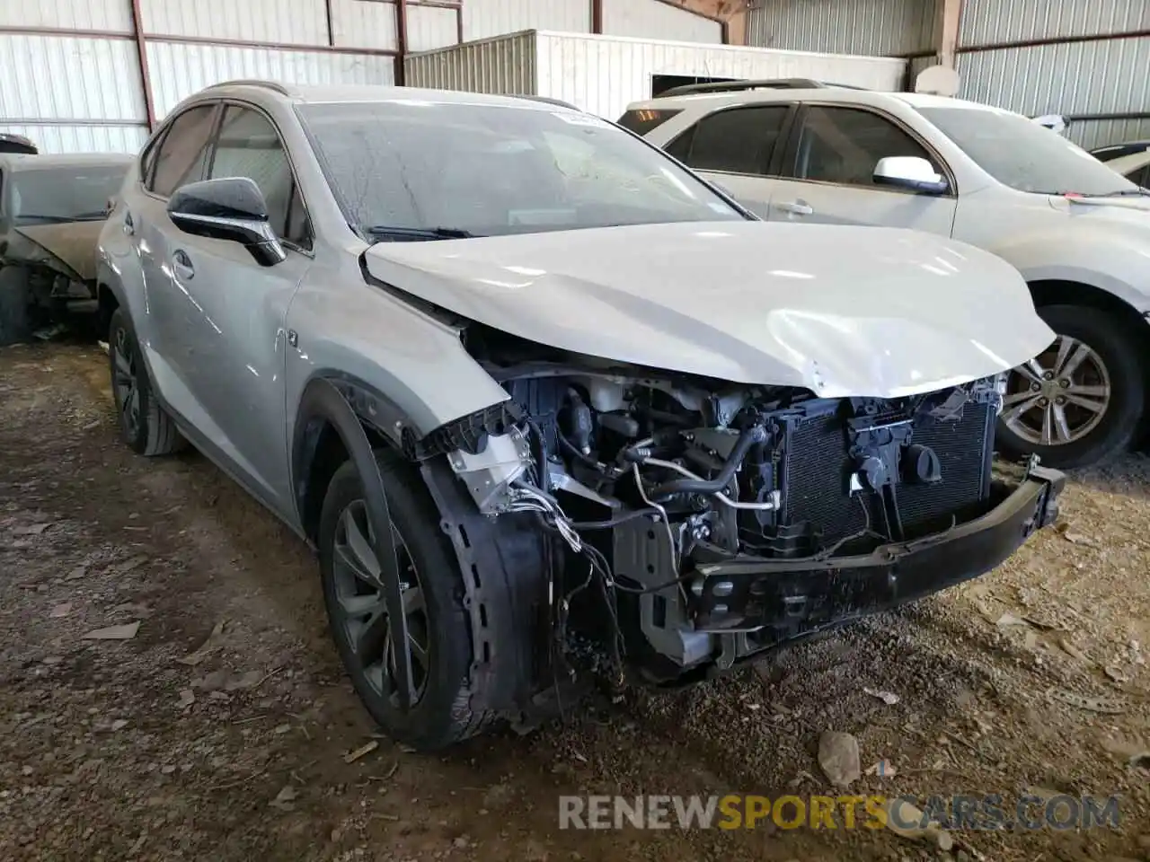 1 Photograph of a damaged car JTJYARBZ2K2130155 LEXUS NX 2019