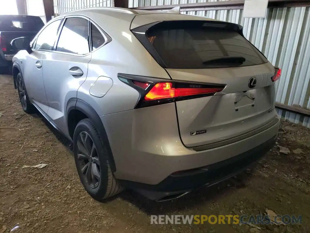 3 Photograph of a damaged car JTJYARBZ2K2130155 LEXUS NX 2019