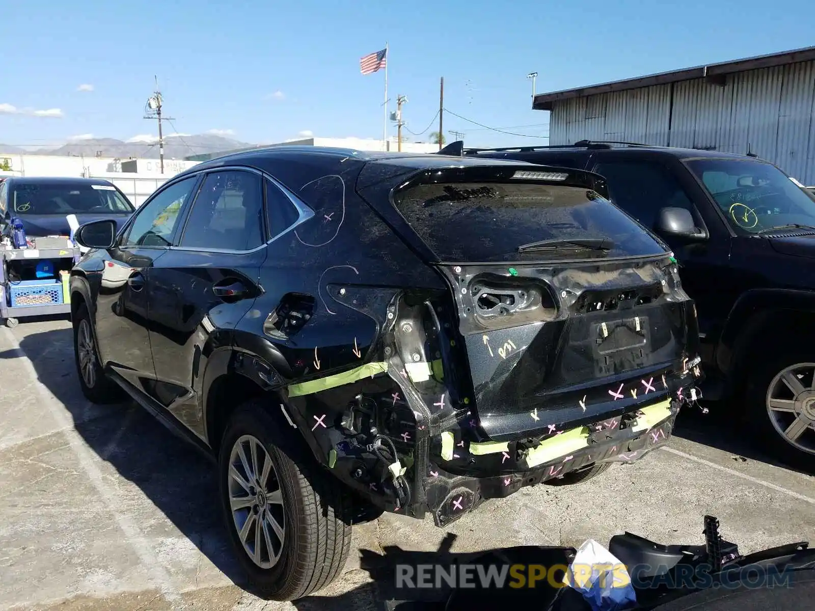 3 Photograph of a damaged car JTJYARBZ2K2130222 LEXUS NX 2019