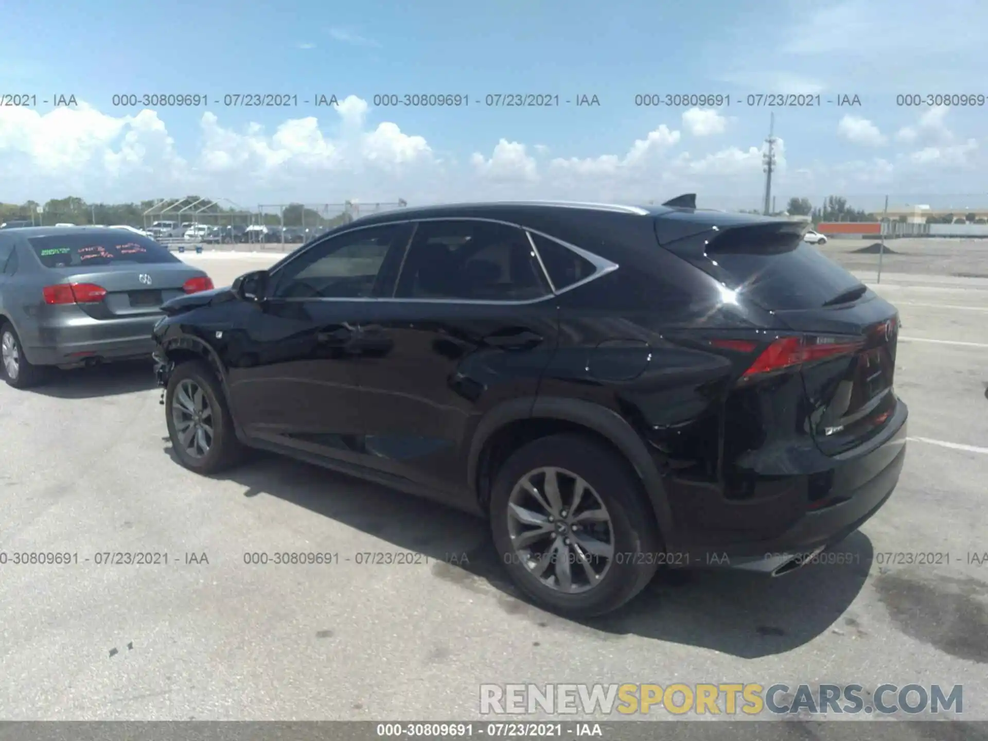 3 Photograph of a damaged car JTJYARBZ2K2131984 LEXUS NX 2019