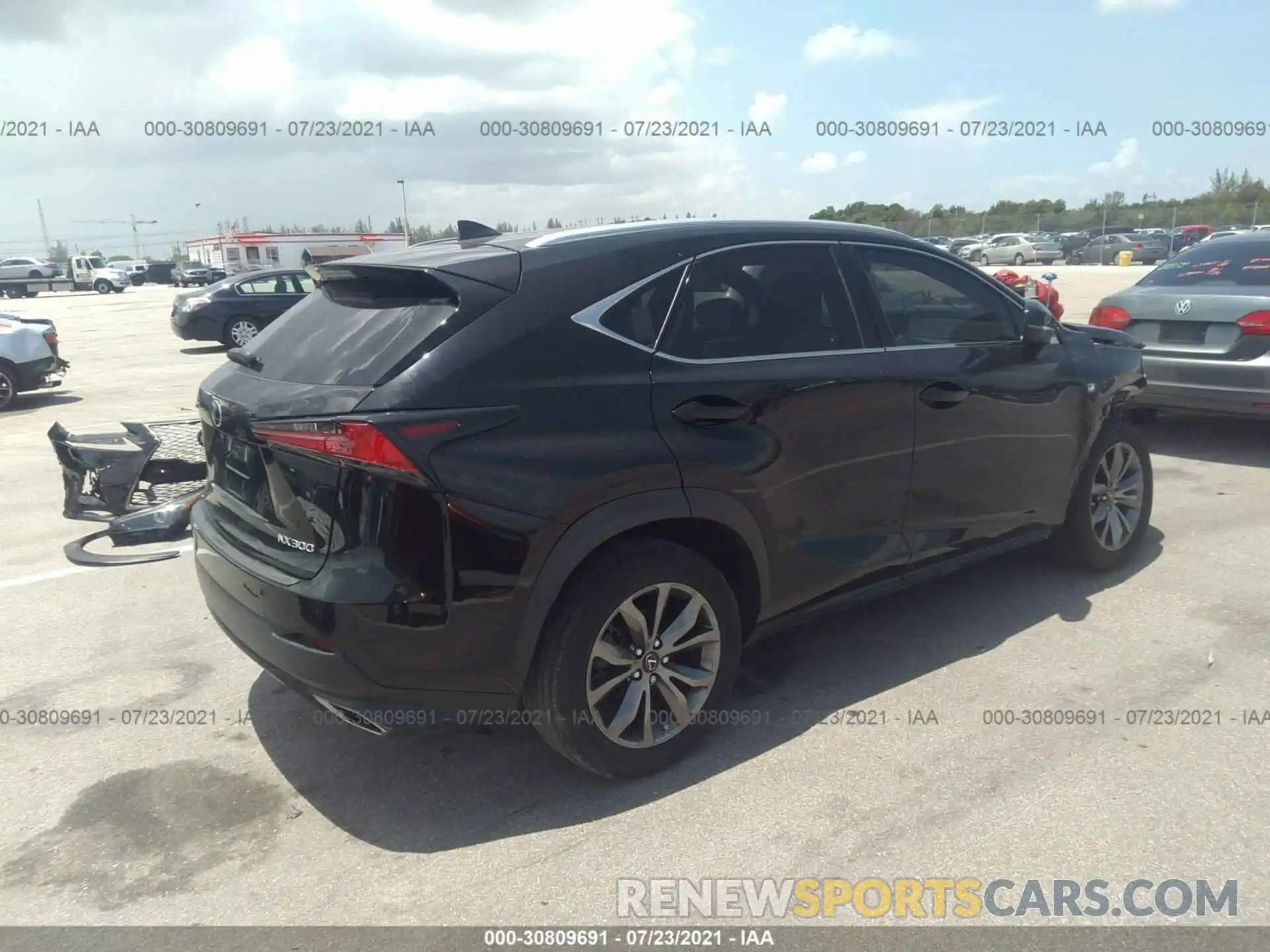 4 Photograph of a damaged car JTJYARBZ2K2131984 LEXUS NX 2019