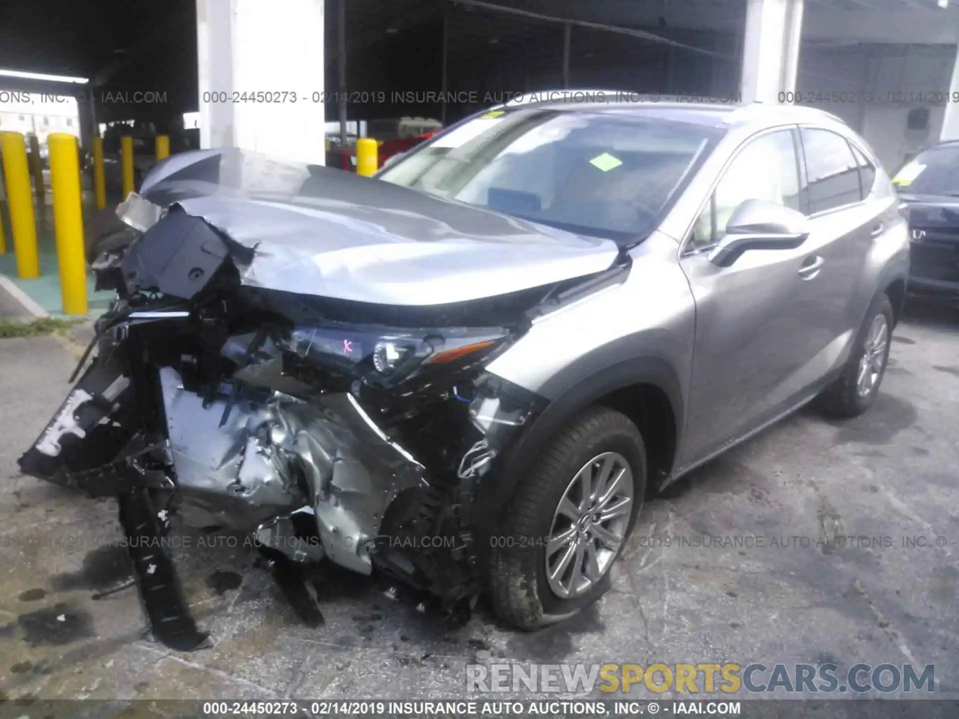 2 Photograph of a damaged car JTJYARBZ2K2133685 LEXUS NX 2019