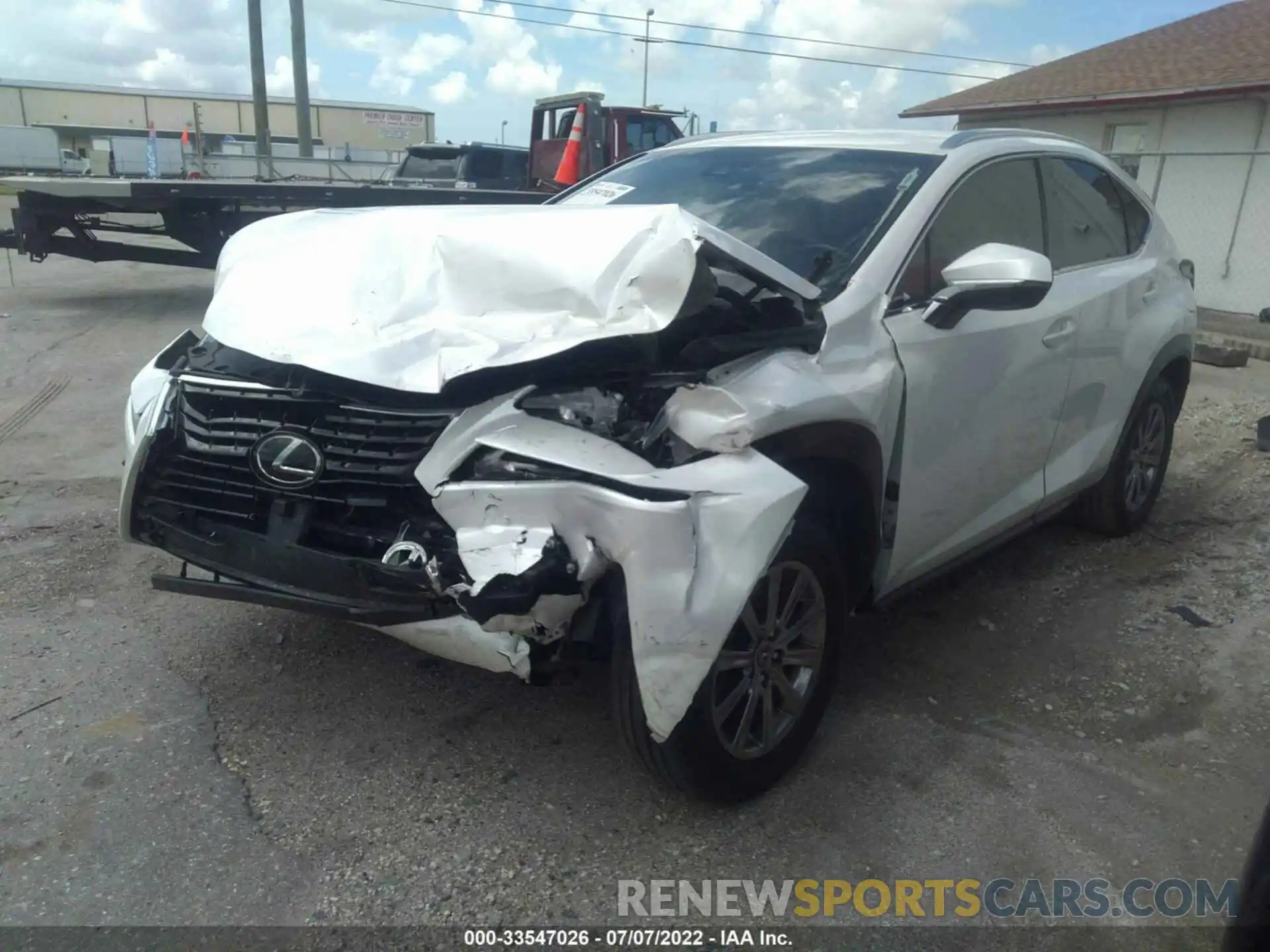 2 Photograph of a damaged car JTJYARBZ2K2133833 LEXUS NX 2019