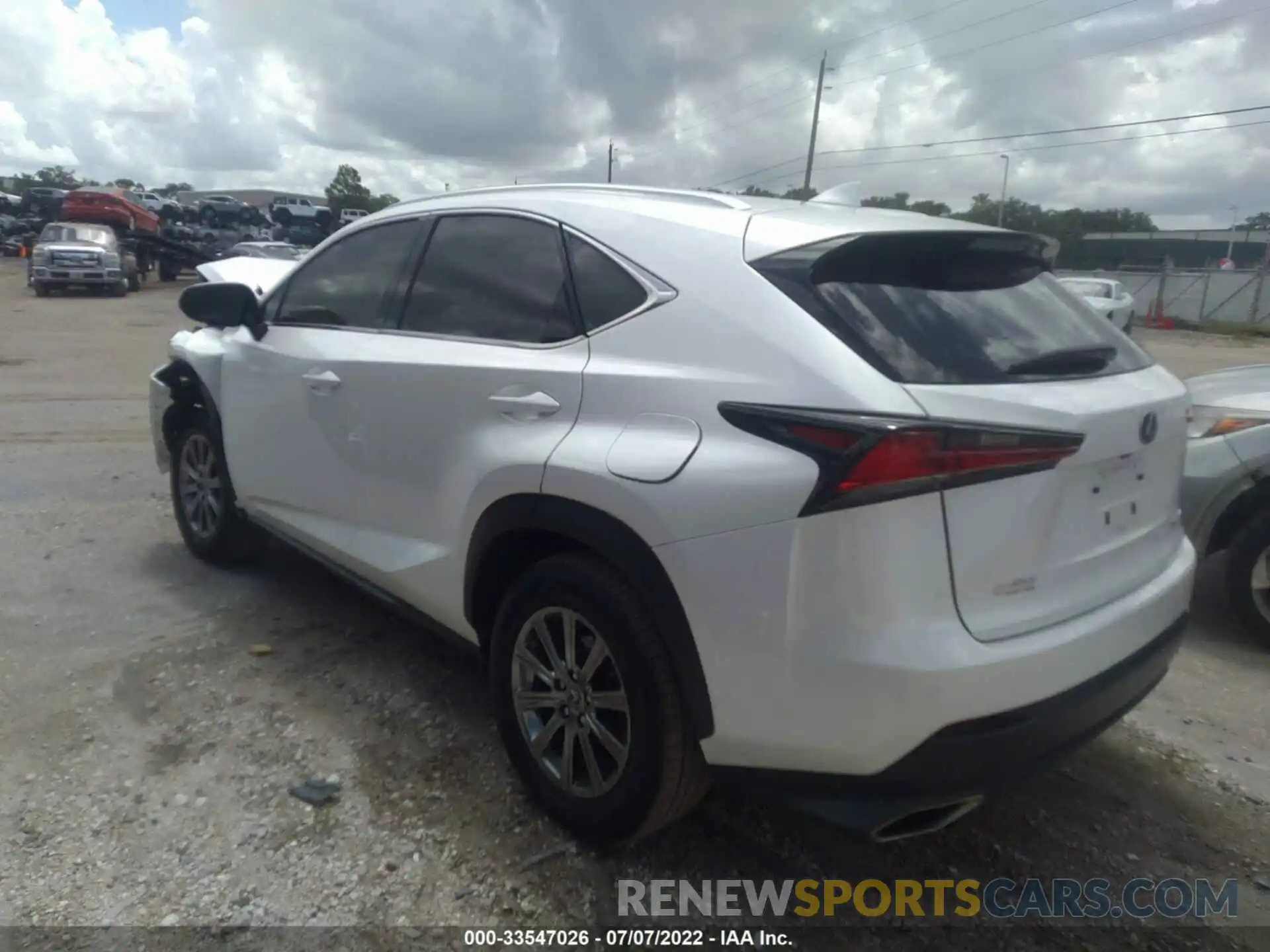 3 Photograph of a damaged car JTJYARBZ2K2133833 LEXUS NX 2019