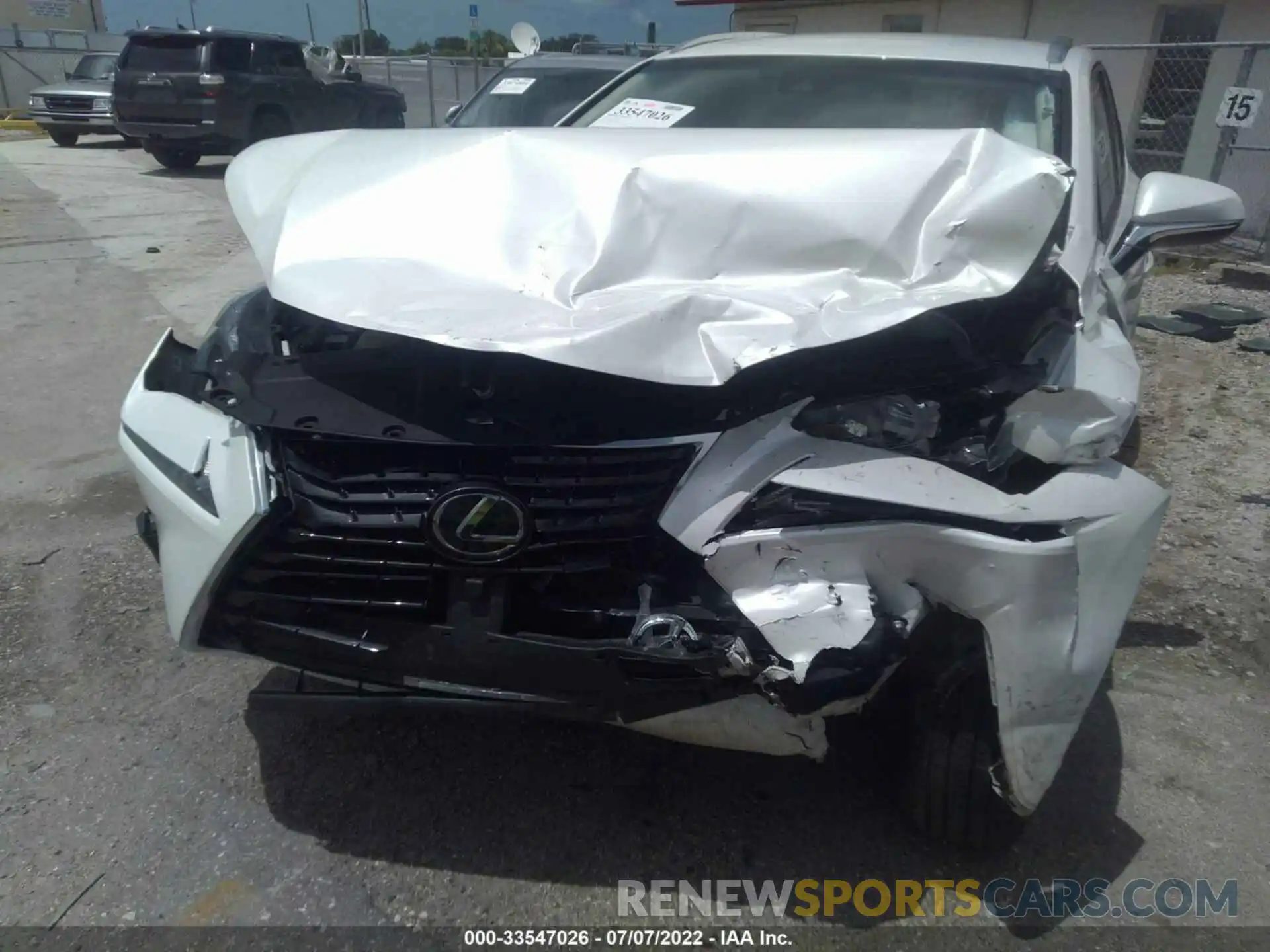 6 Photograph of a damaged car JTJYARBZ2K2133833 LEXUS NX 2019