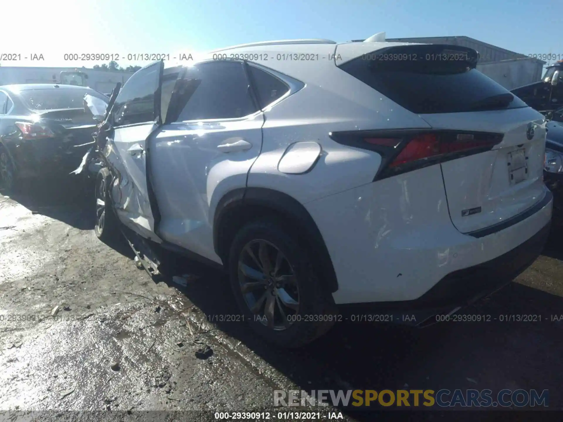 3 Photograph of a damaged car JTJYARBZ2K2134108 LEXUS NX 2019