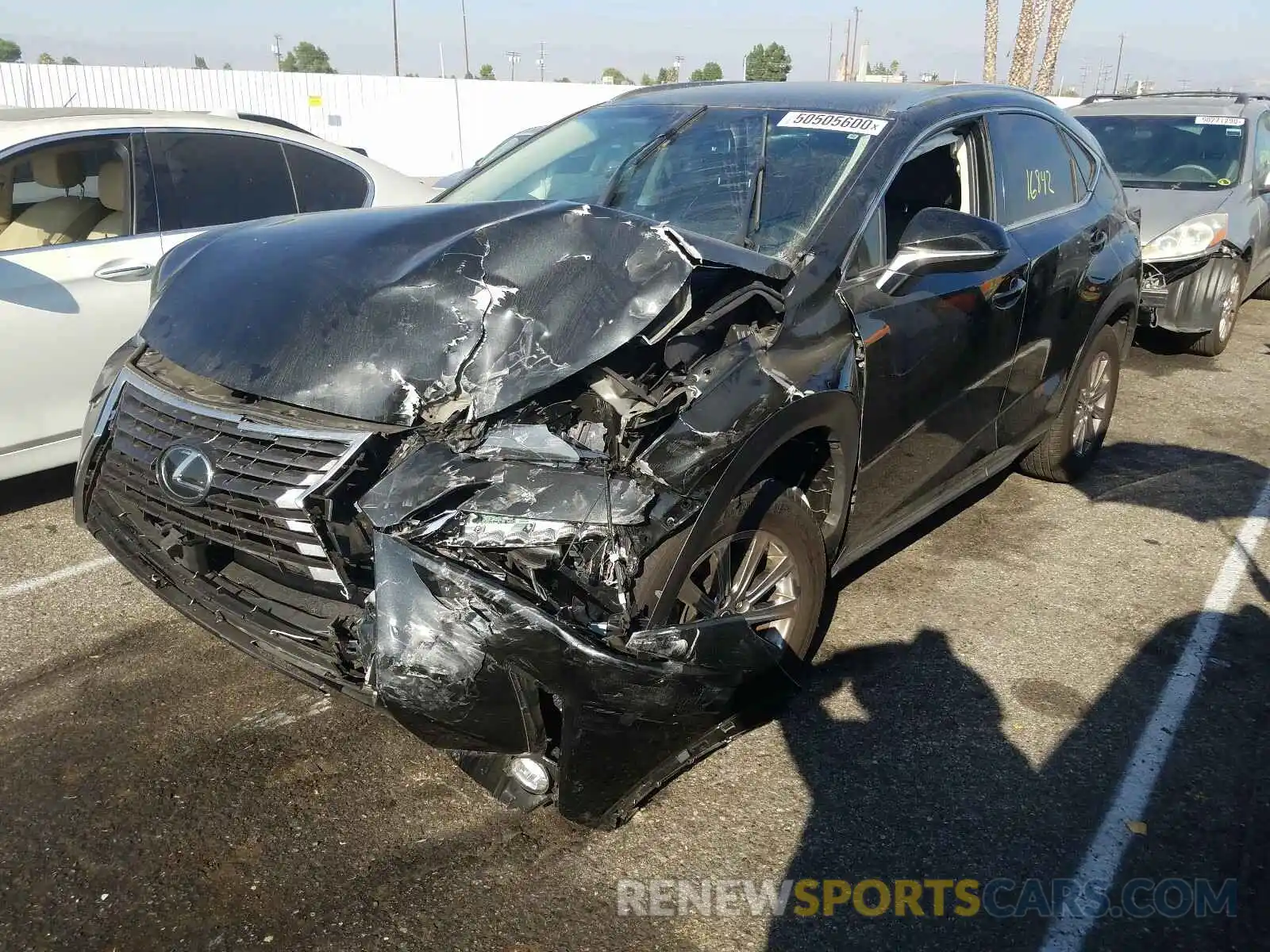 2 Photograph of a damaged car JTJYARBZ2K2134786 LEXUS NX 2019