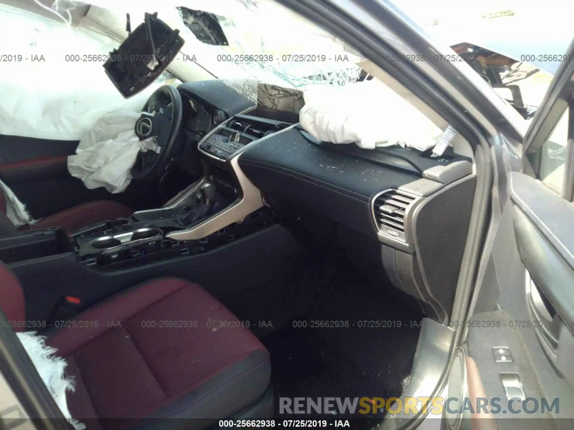 5 Photograph of a damaged car JTJYARBZ2K2135503 LEXUS NX 2019