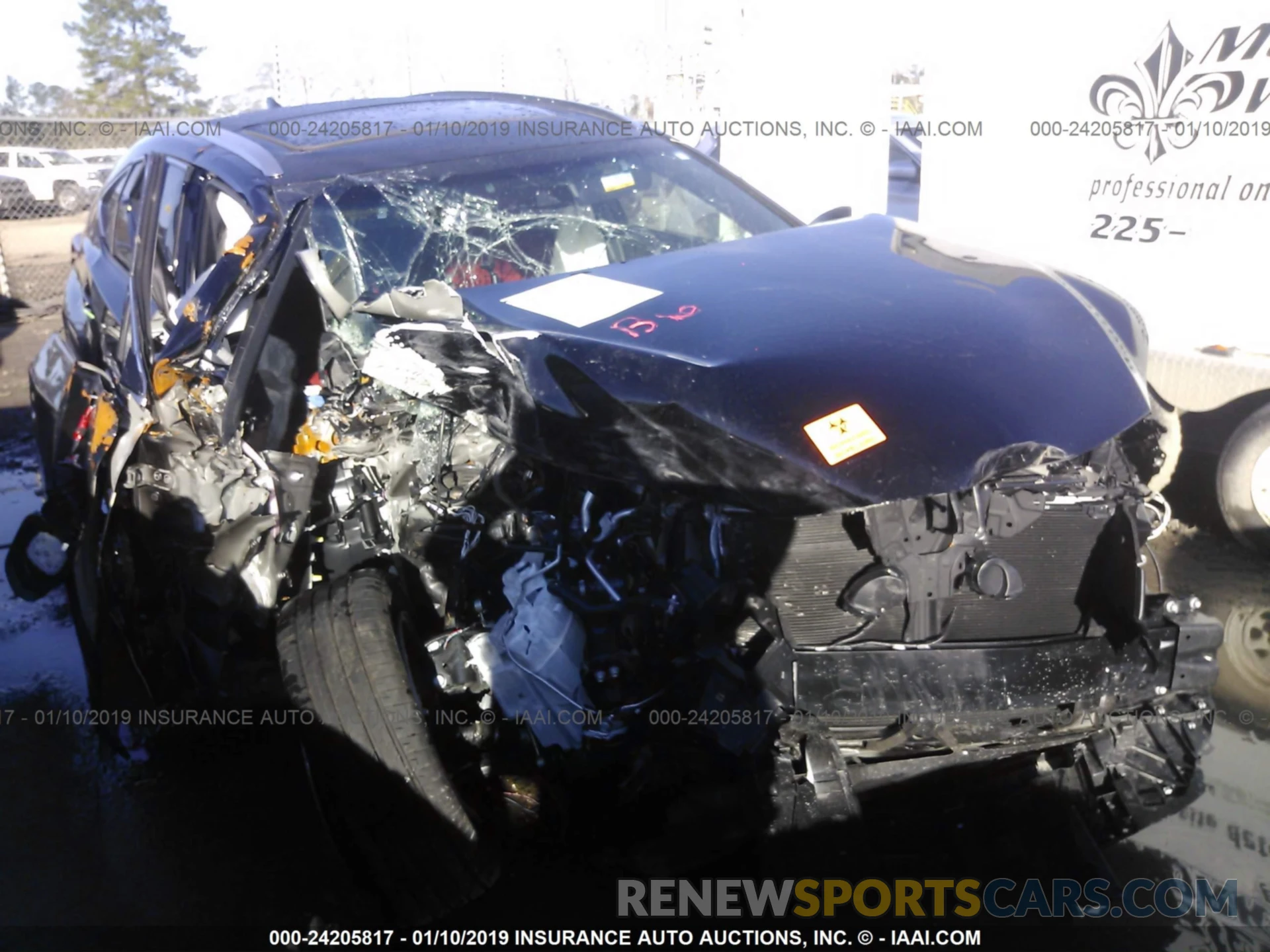 1 Photograph of a damaged car JTJYARBZ2K2136716 LEXUS NX 2019